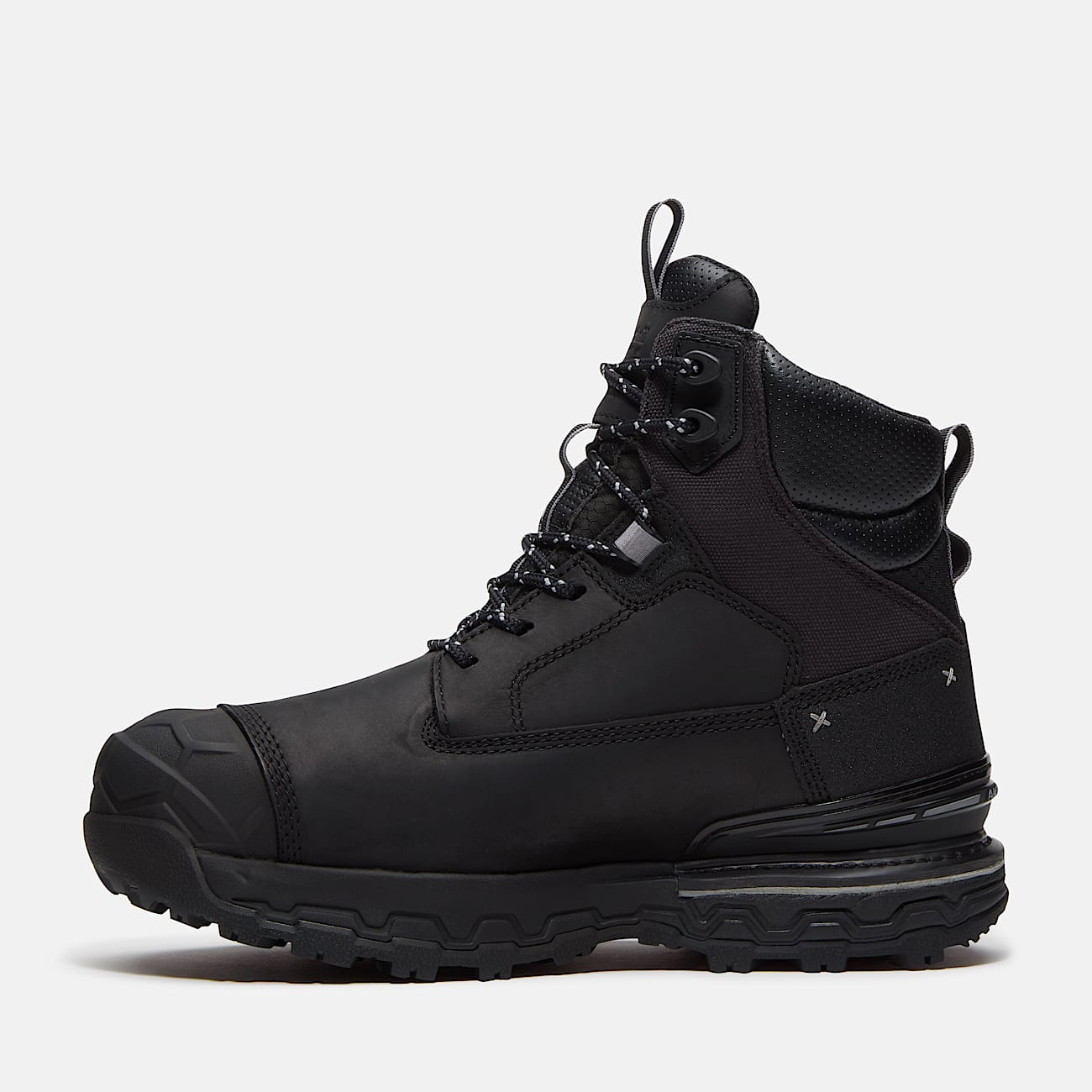 Mens Boondock Ultralight 6 CompositeToe Waterproof Work Boot TBL Black FullGrain ALT6