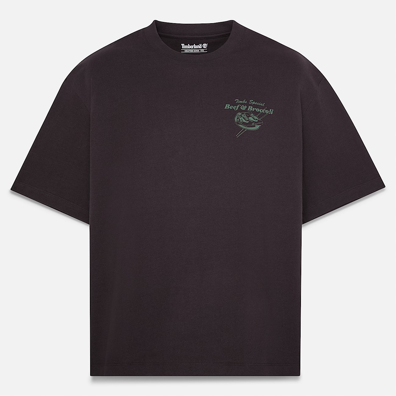 Playera Grfica Beef  Broccoli para Hombre TBL Negro HERO