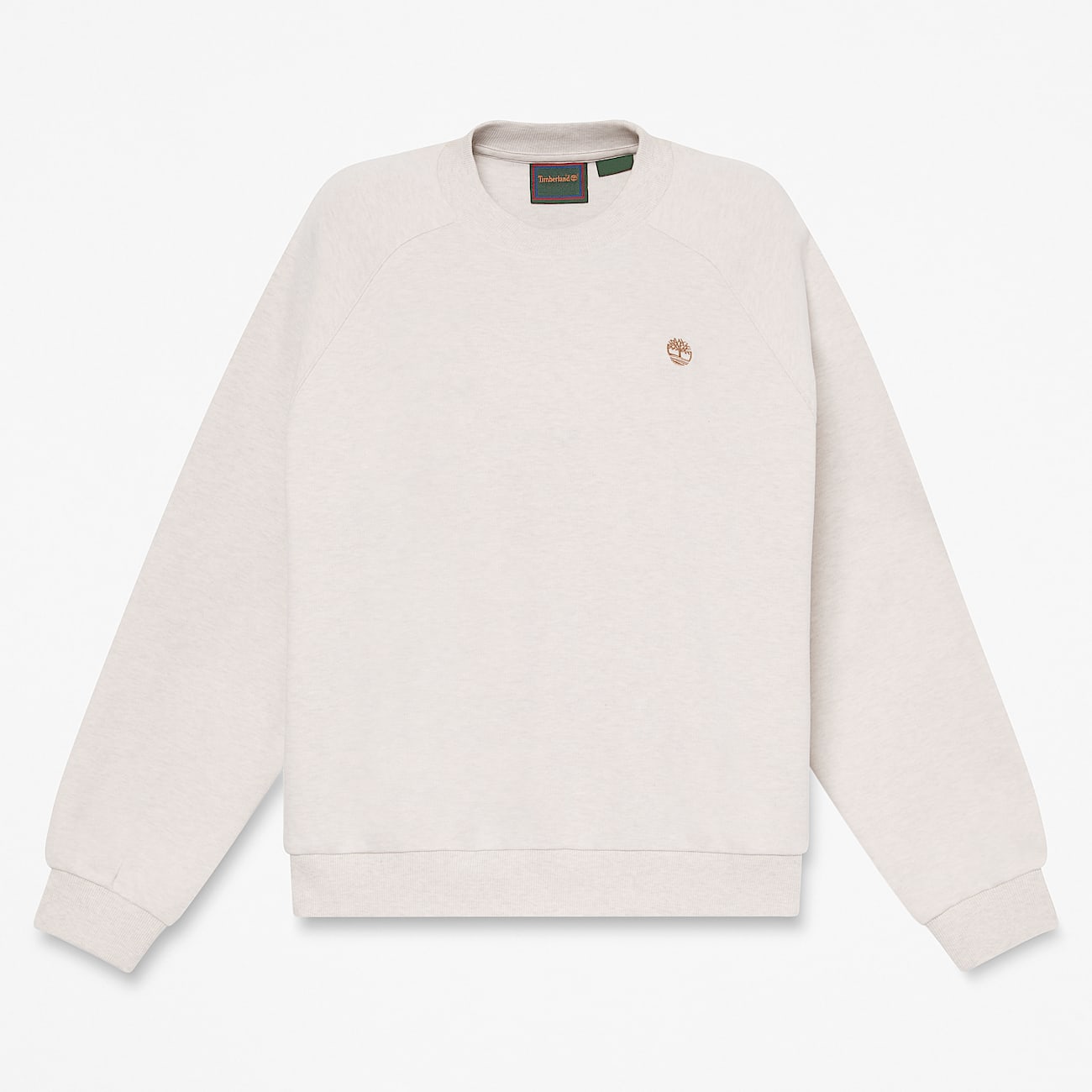 Womens Crafted Crew Sweatshirt TBL Light Oatmeal Heather HERO