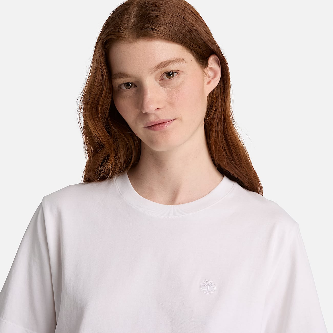 Womens Crafted Crew ShortSleeve TShirt TBL White ALT3