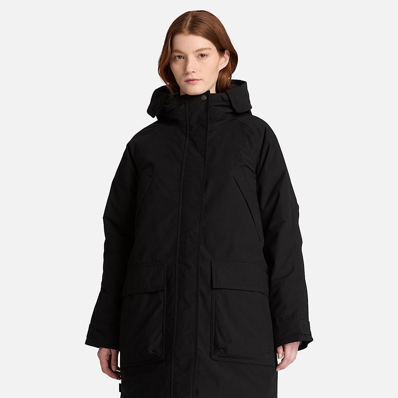 Womens Waterproof Insulated Winter Parka TBL Black ALT1