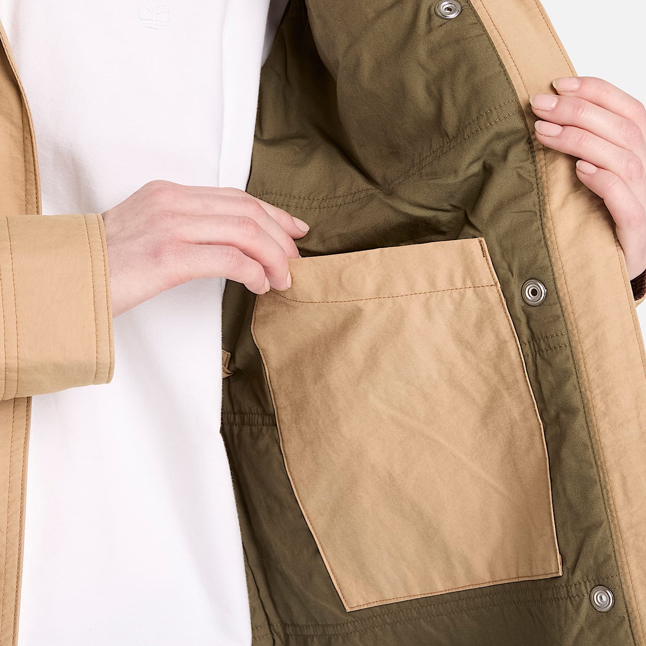 Womens Wenham WaterRepellent Insulated Barn Coat TBL Earth Brown ALT4