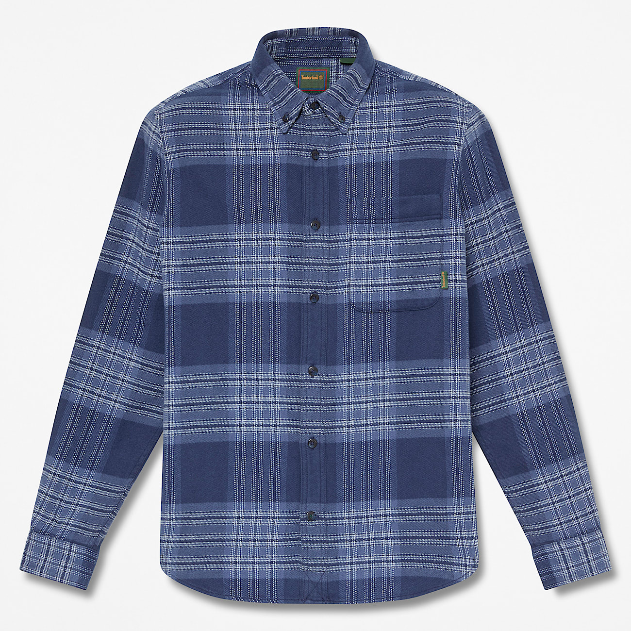 Indigo Check Regular Shirt TBL Dark Navy HERO