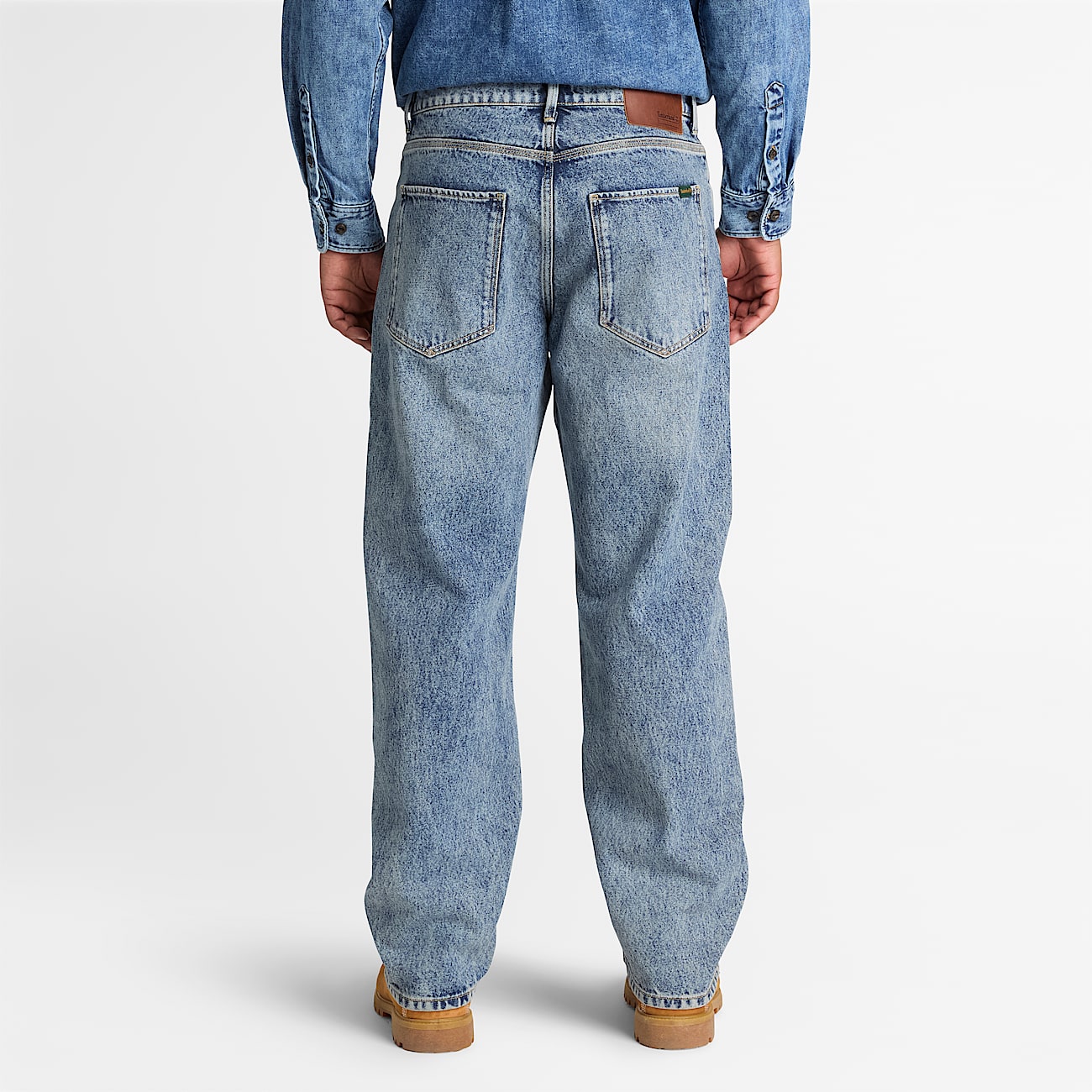 Mens Relaxed Denim Pant TBL Glacier Tint Wash ALT8