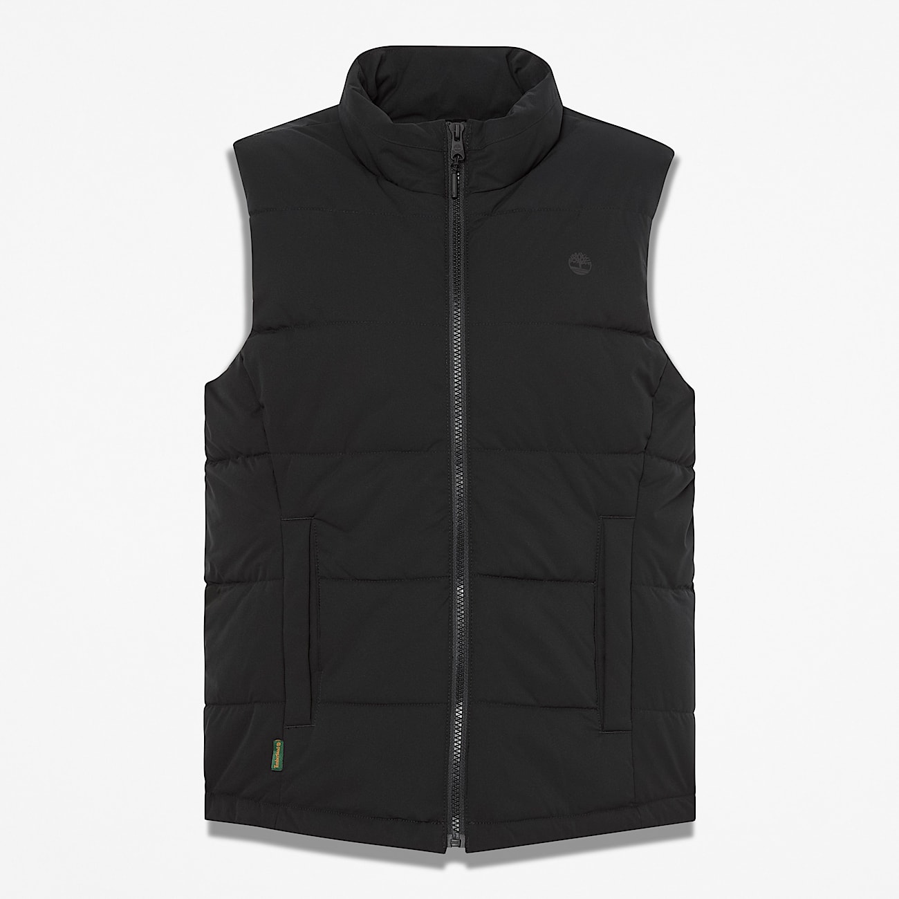 Womens Water Repellent Puffer Vest TBL Black HERO