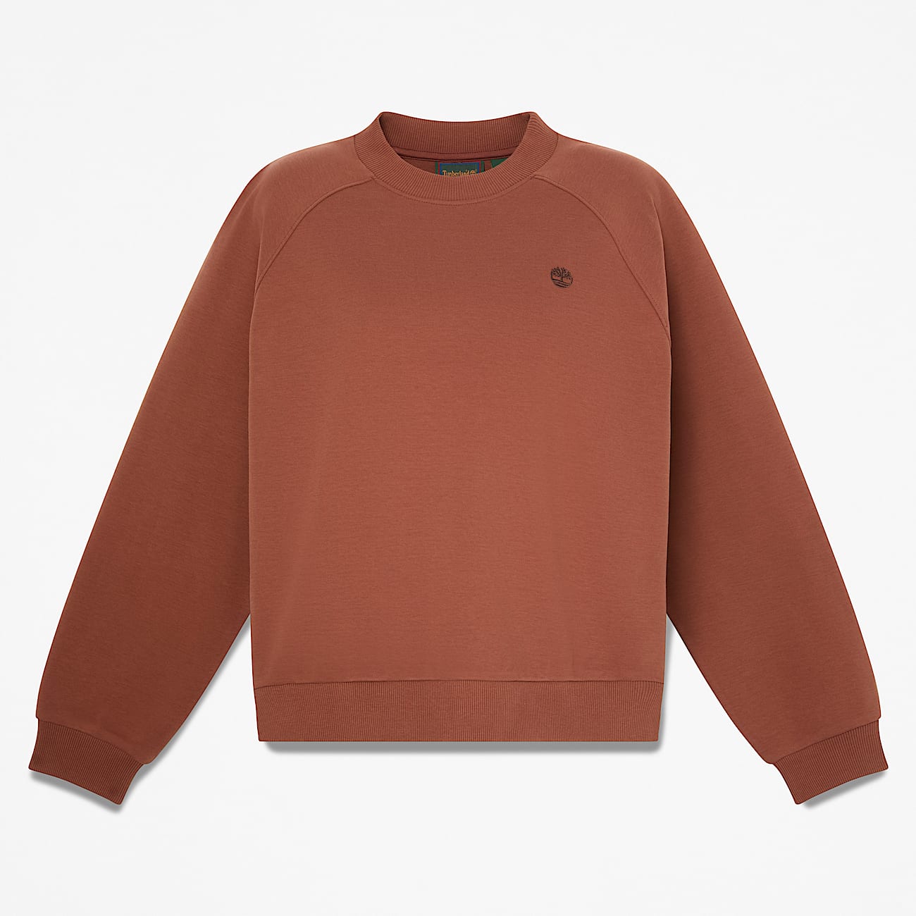 Womens Crafted Crew Sweatshirt TBL Brown HERO