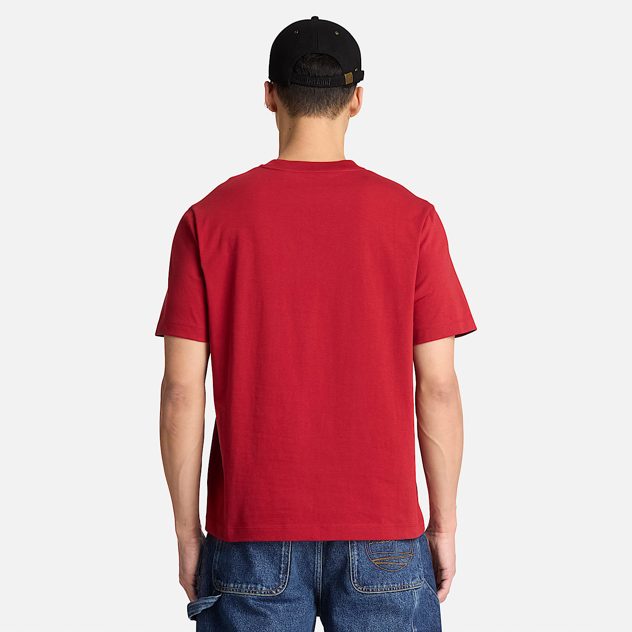 Mens Deer Graphic ShortSleeve TShirt TBL Rhythmic Red ALT8