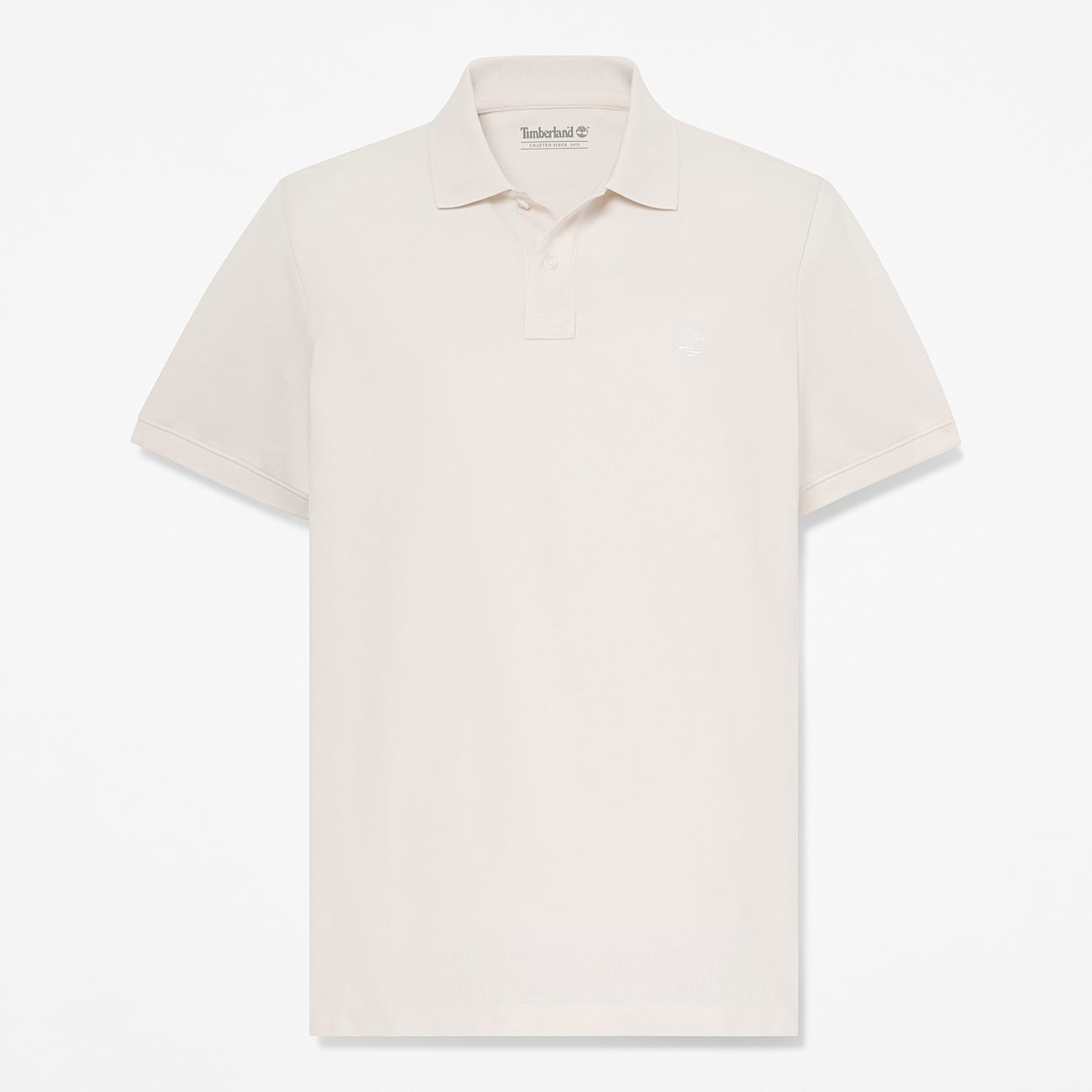 Mens Oyster River Regular ShortSleeve Polo TBL Vintage White HERO