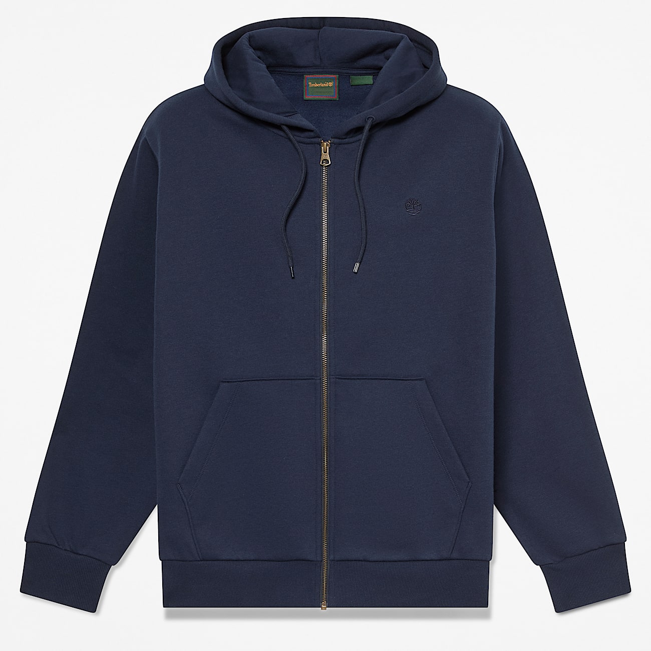 Haut  capuchon Oyster River  glissire avec logo pour hommes TBL Saphir fonc HERO