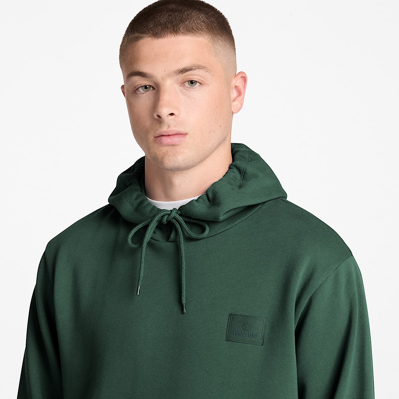 Mens Silicon Badge Hoodie TBL Sycamore ALT3