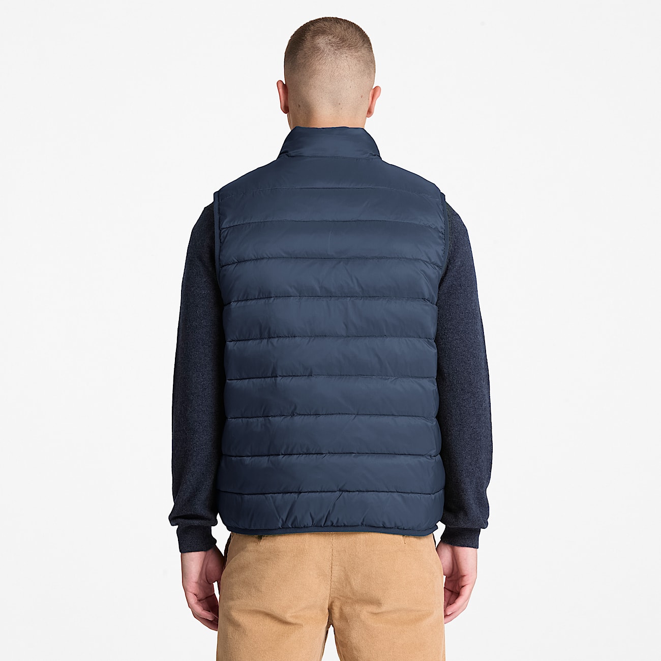 Mens Lightweight Puffer Vest TBL Dark Sapphire ALT8