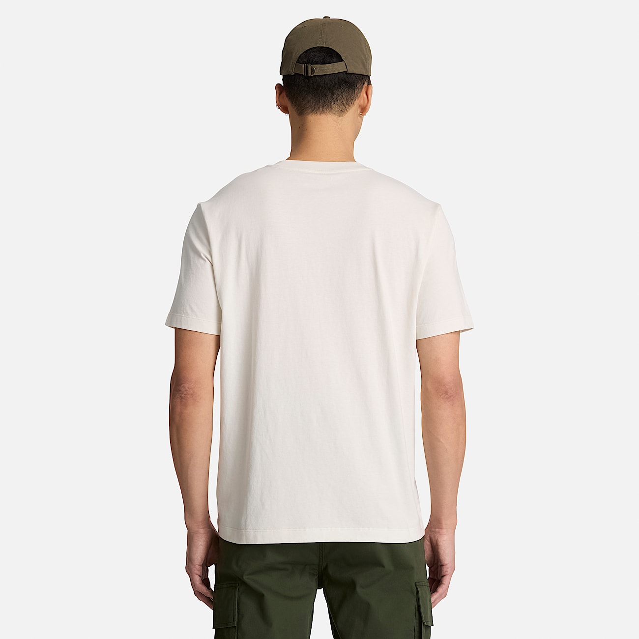 Mens Tree Graphic TShirt TBL Vintage White ALT8