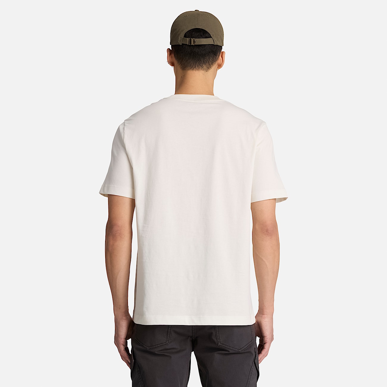 Mens Pine Tree Graphic TShirt TBL Vintage White ALT8