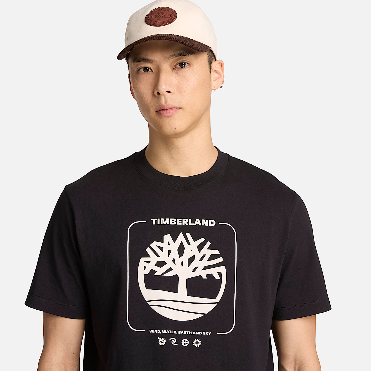 Mens Tree Graphic TShirt TBL Black ALT3