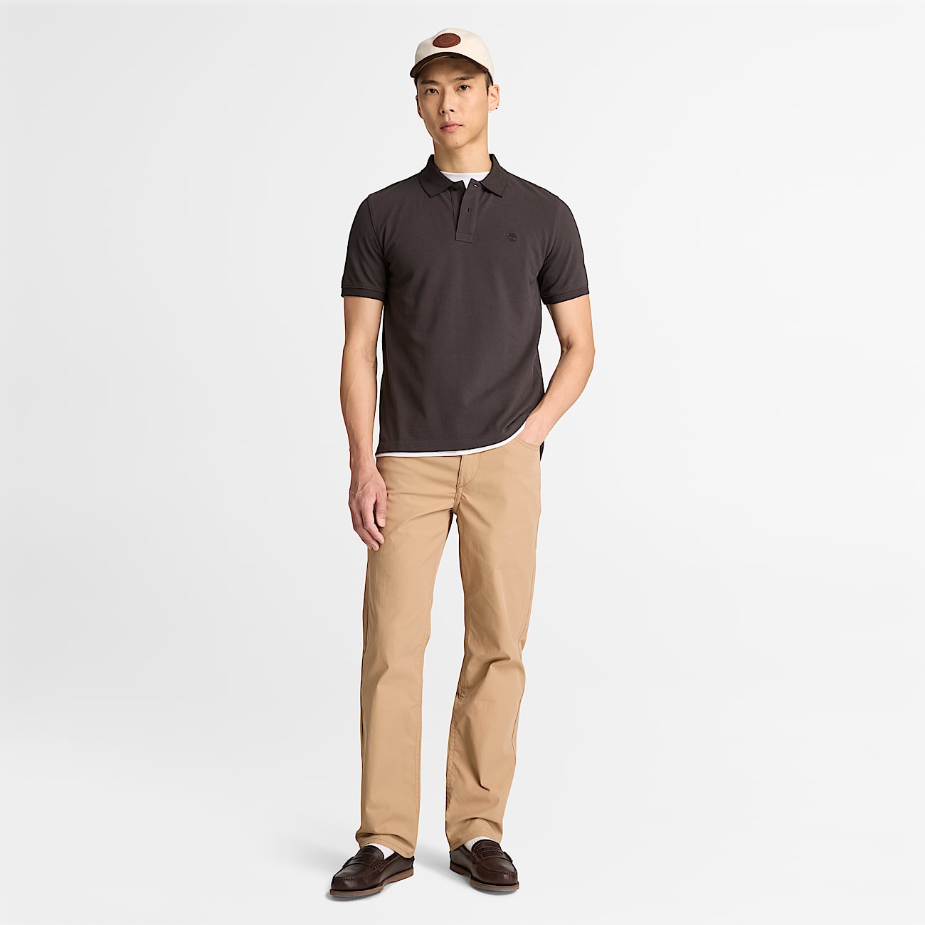 Mens Water Repellent Stretch Pant TBL Khaki ALT2