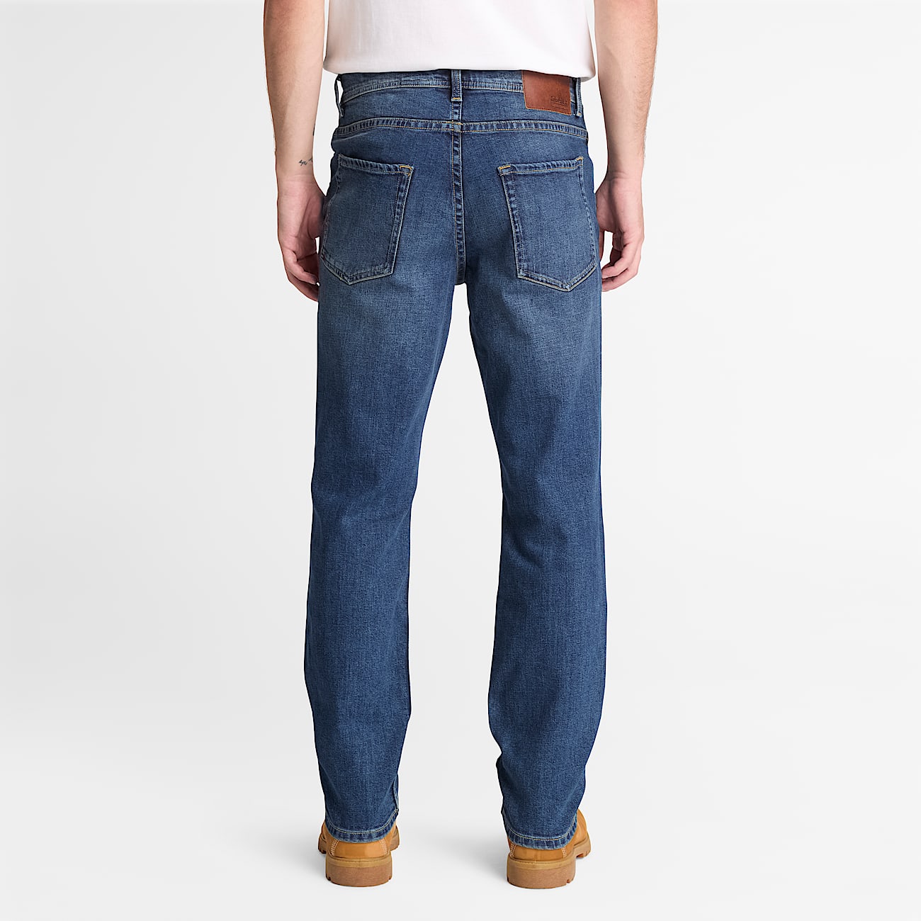 Mens Straight Denim Pant TBL Slate Blue ALT8