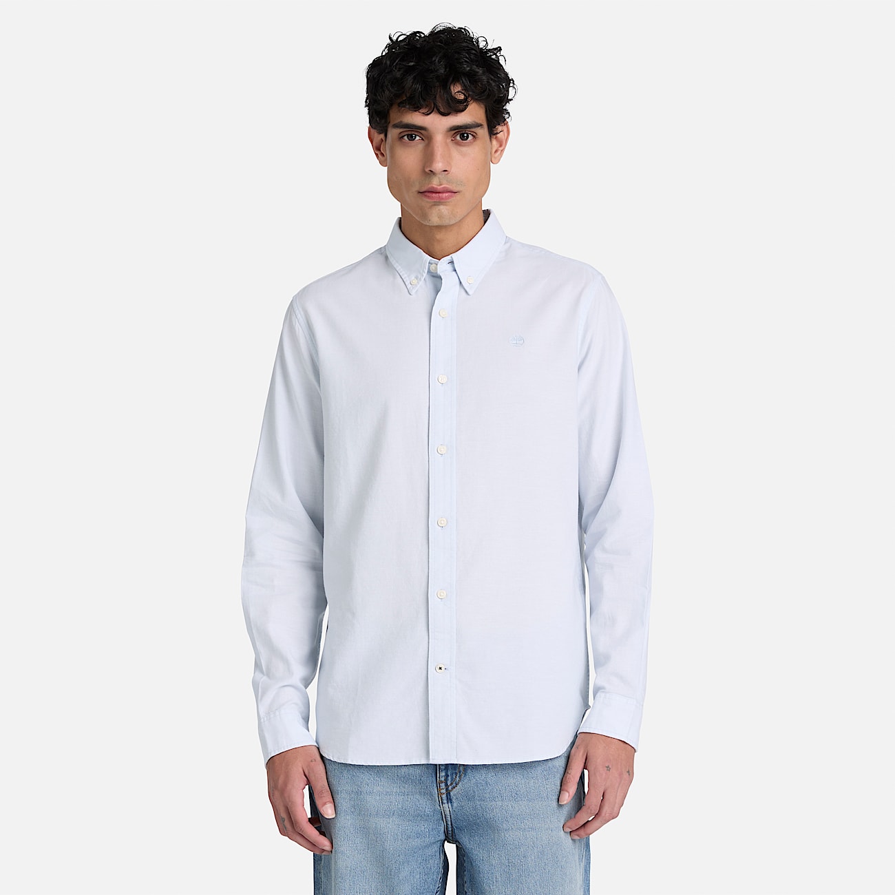 Chemise oxford Gale River pour hommes TBL Voie cleste ALT1