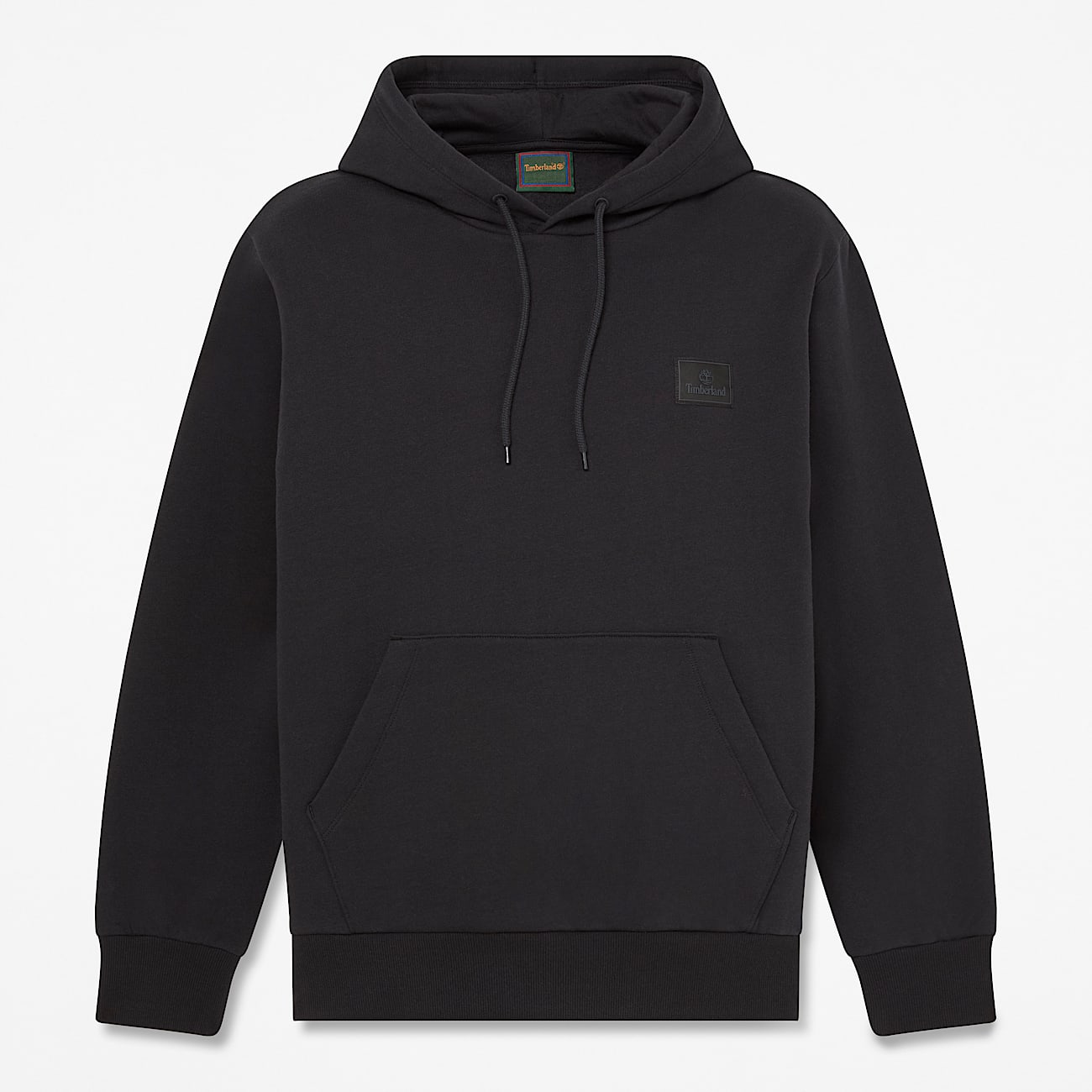 Mens Silicon Badge Hoodie TBL Black HERO