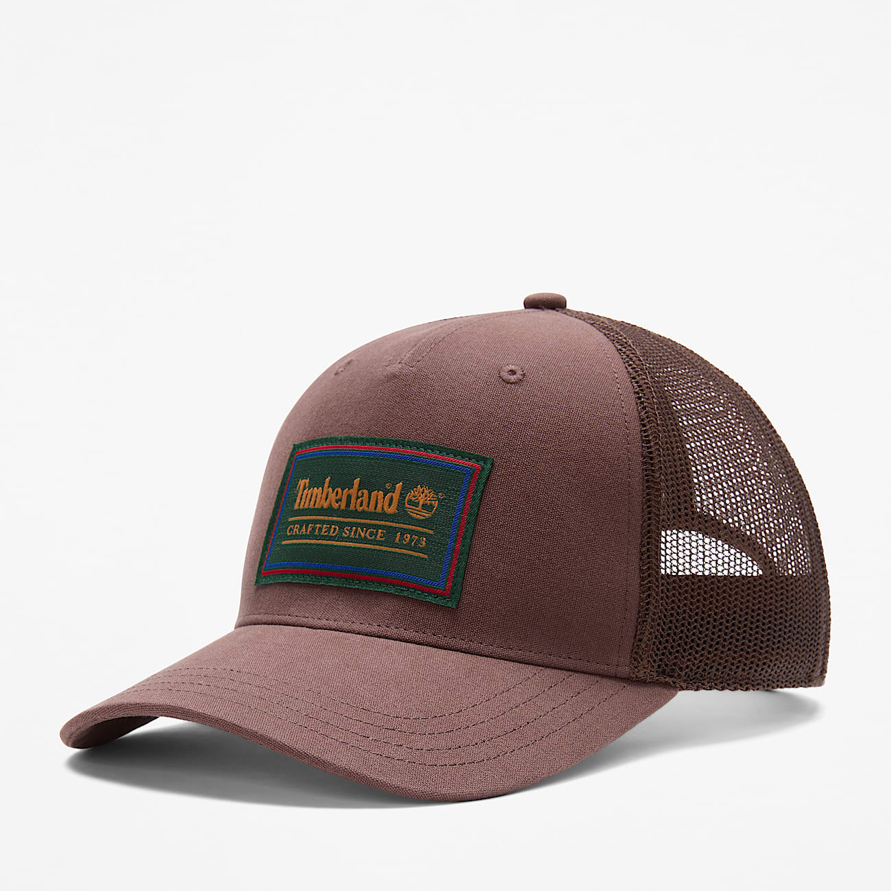 Crafted Patch Trucker Cap TBL Coffee Brown HERO
