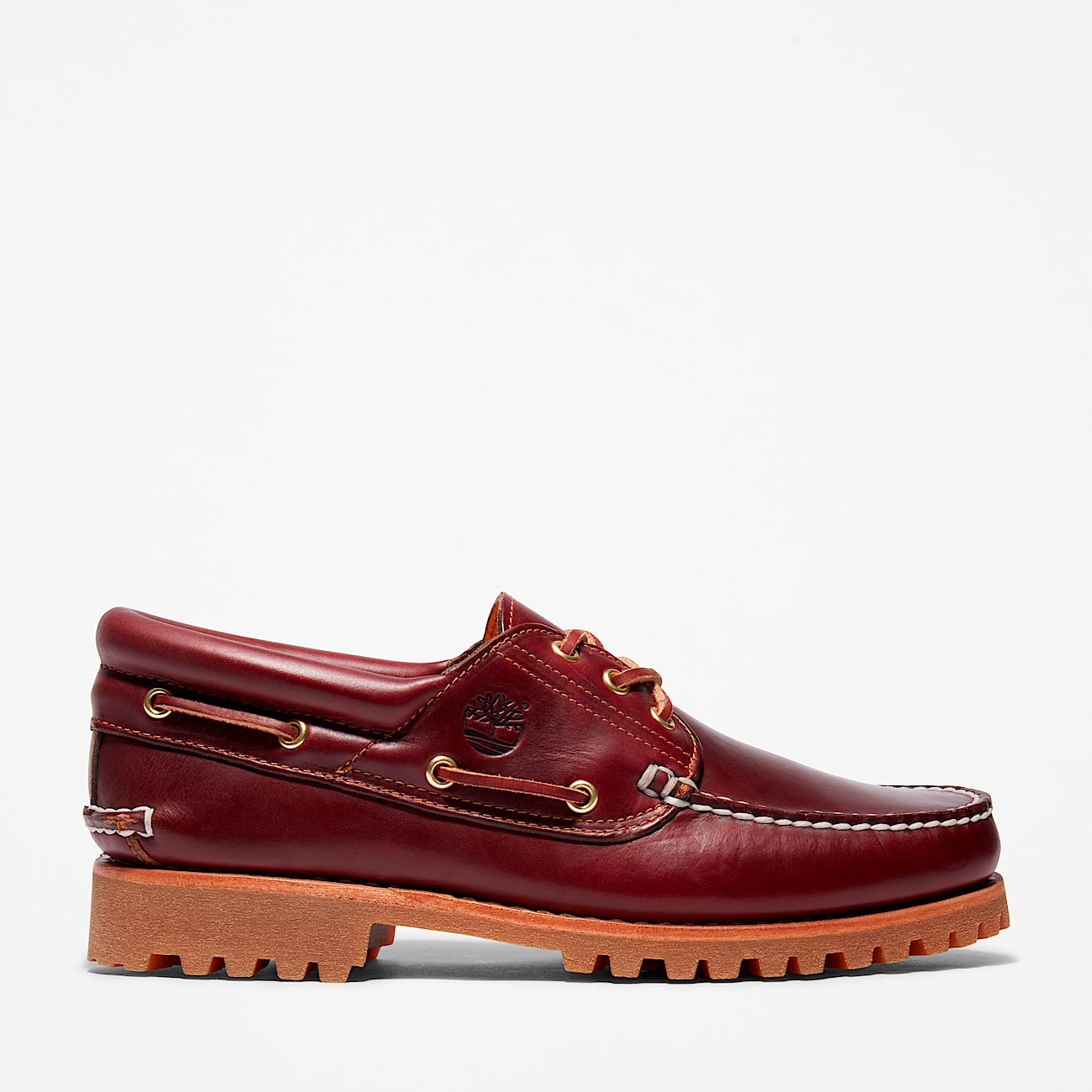Men's Timberland® Authentic 3-Eye Lug Handsewn Boat Shoe - thumbnail 6