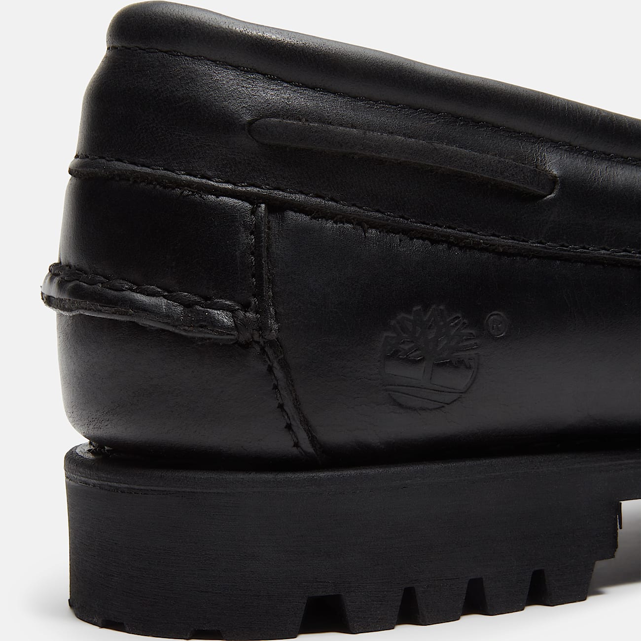 Womens Timberland Authentic Kiltie Loafer TBL Black FullGrain ALT8