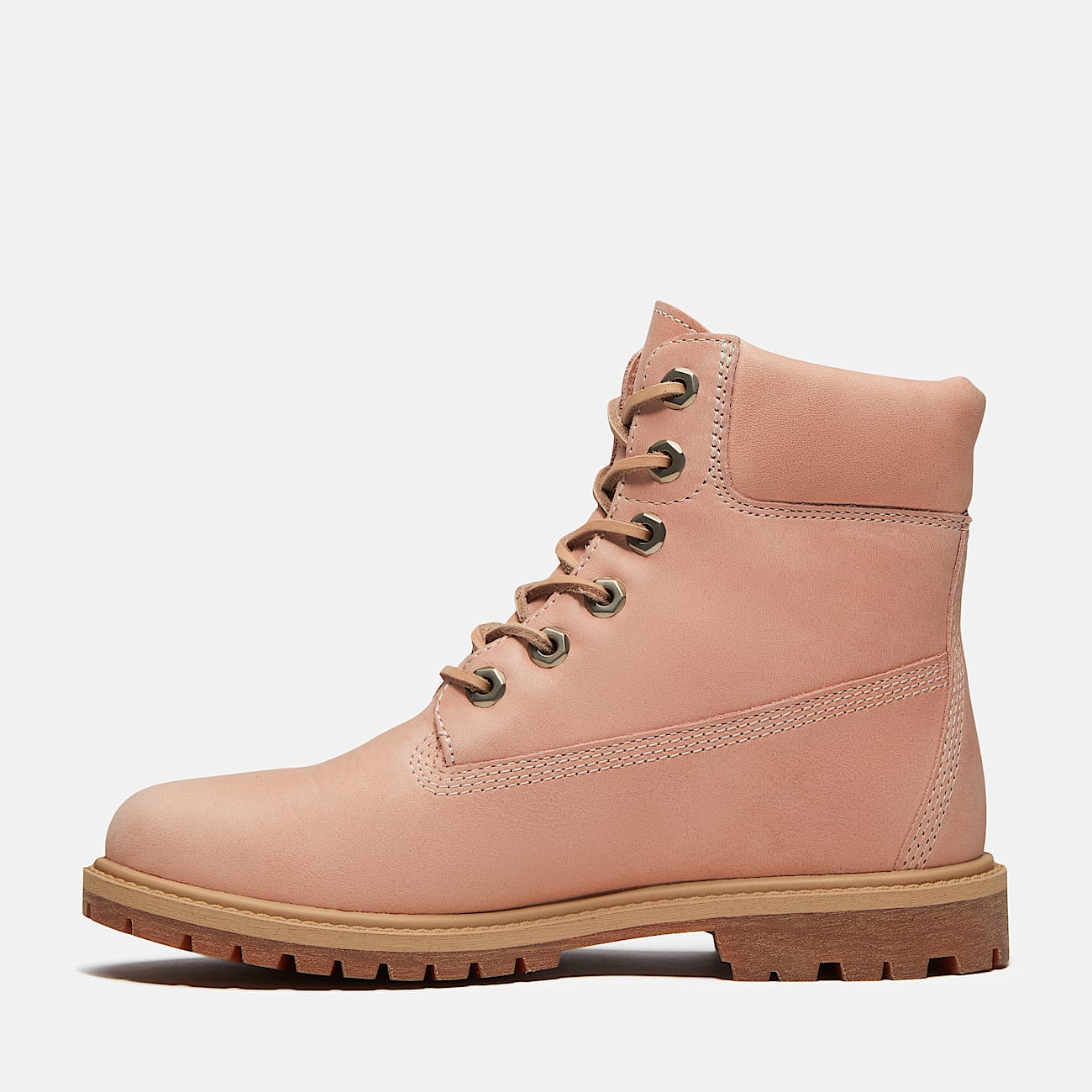 Botas Timberland Premium de 6 pulgadas para Mujer TBL Piel de grano entero rosa claro ALT6
