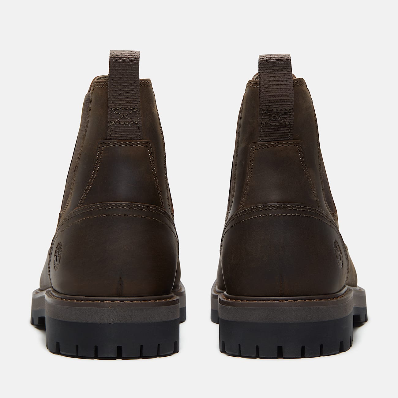Botas Chelsea Britton Road para Hombre TBL Piel de grano entero Oliva ALT5