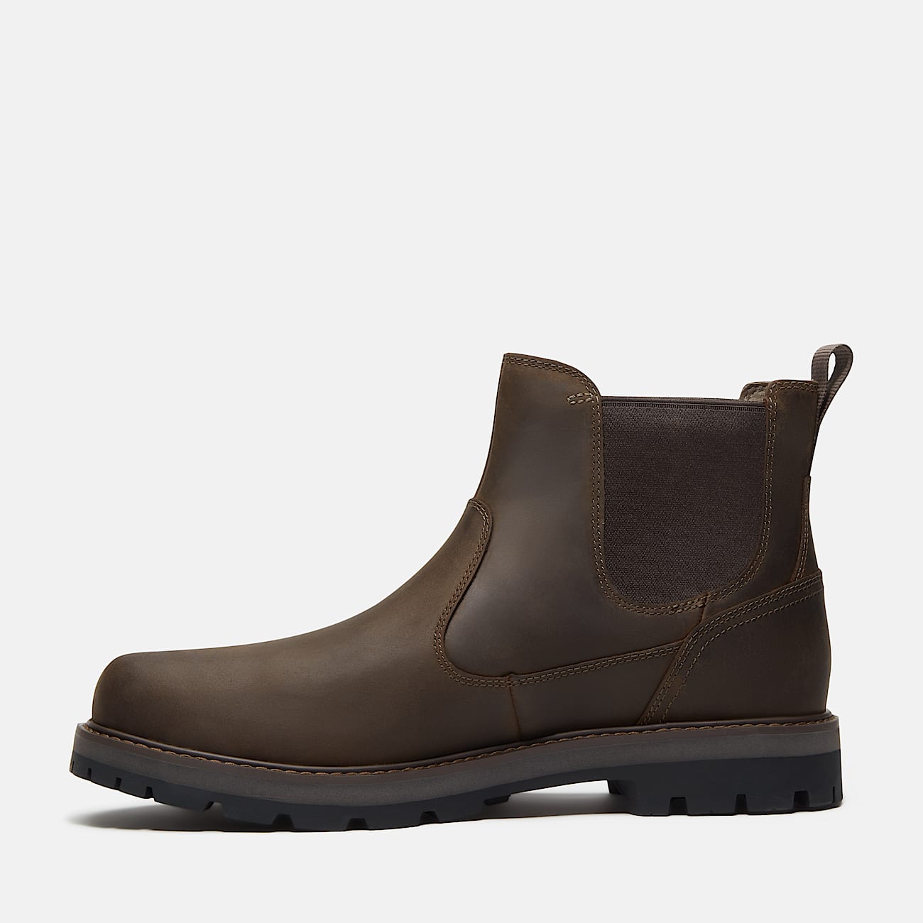 Botas Chelsea Britton Road para Hombre TBL Piel de grano entero Oliva ALT6
