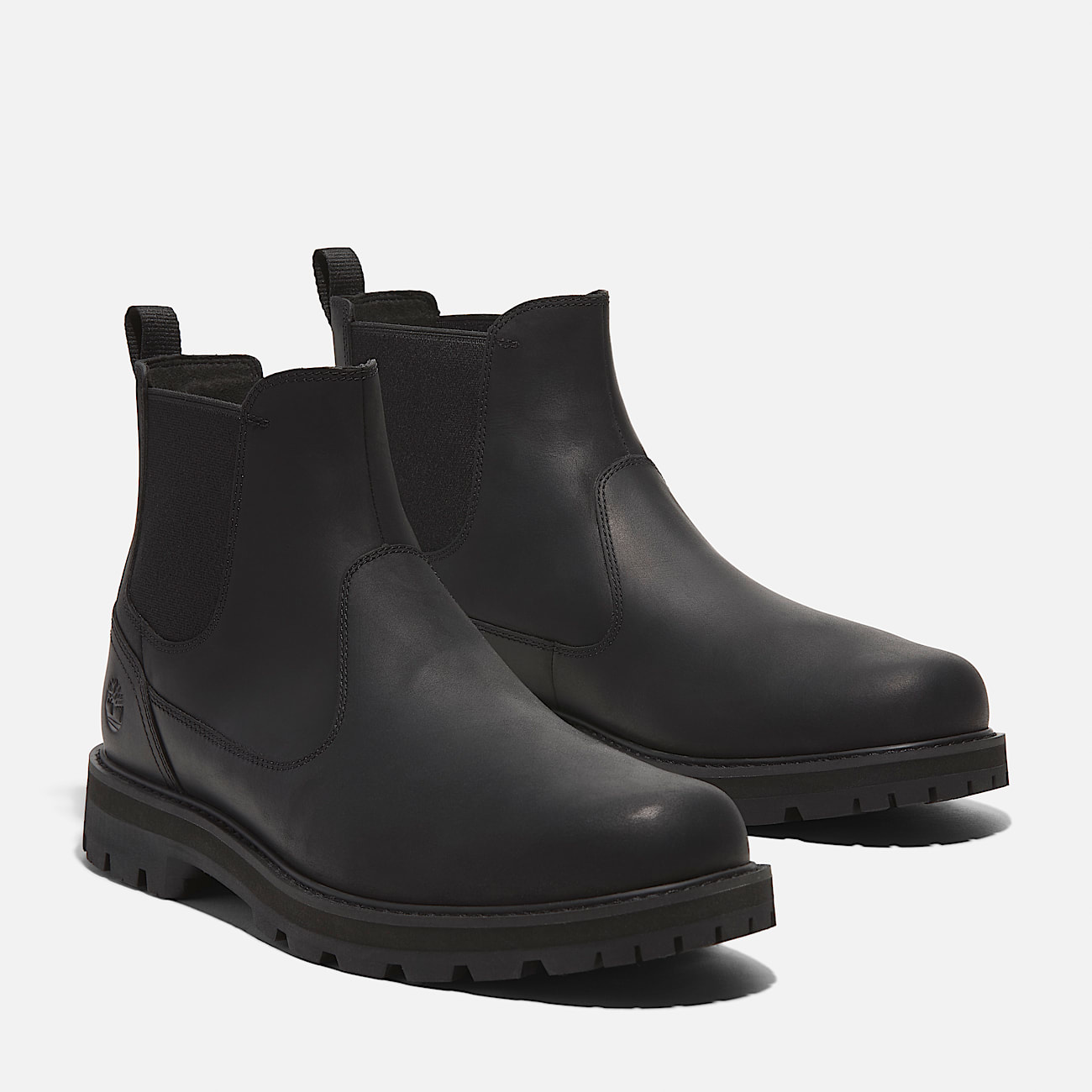 Mens Britton Road Chelsea Boot TBL Black FullGrain ALT4