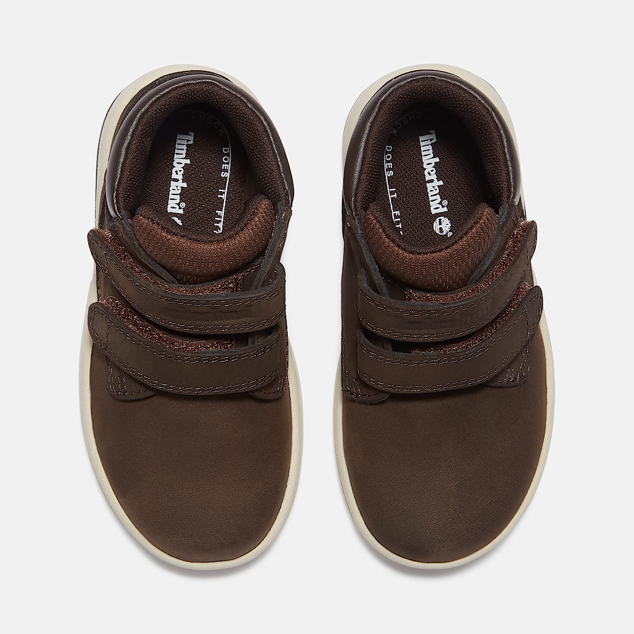 Toddler Toddle Tracks Mid HookandLoop Boot TBL Dark Brown Nubuck ALT2