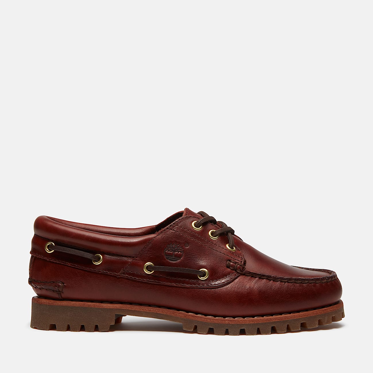 Zapatos nuticos Timberland Authentic 3Eye para Mujer TBL Rootbeer o mbar HERO