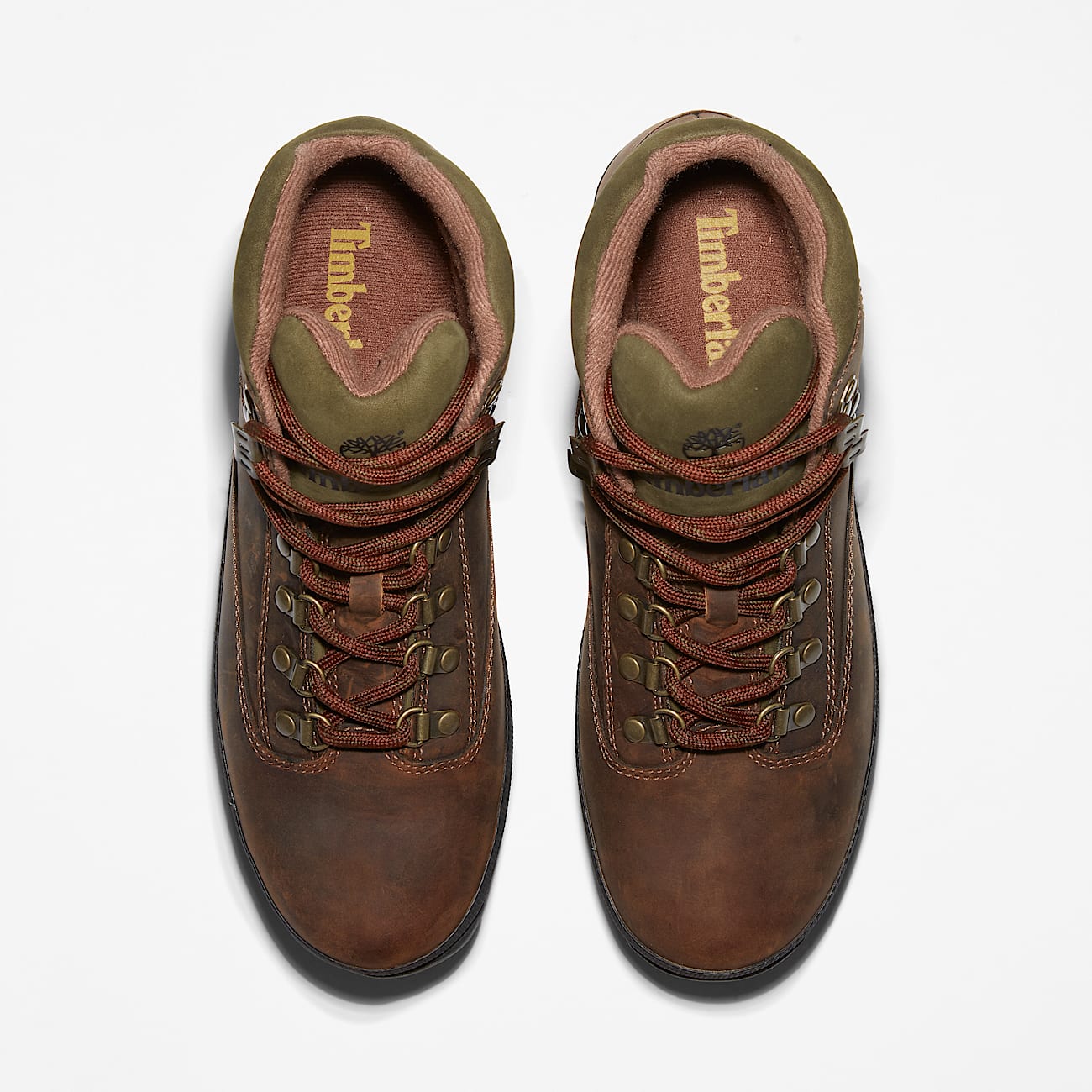 Mens Euro Hiker Leather Boot TBL Brown ALT2