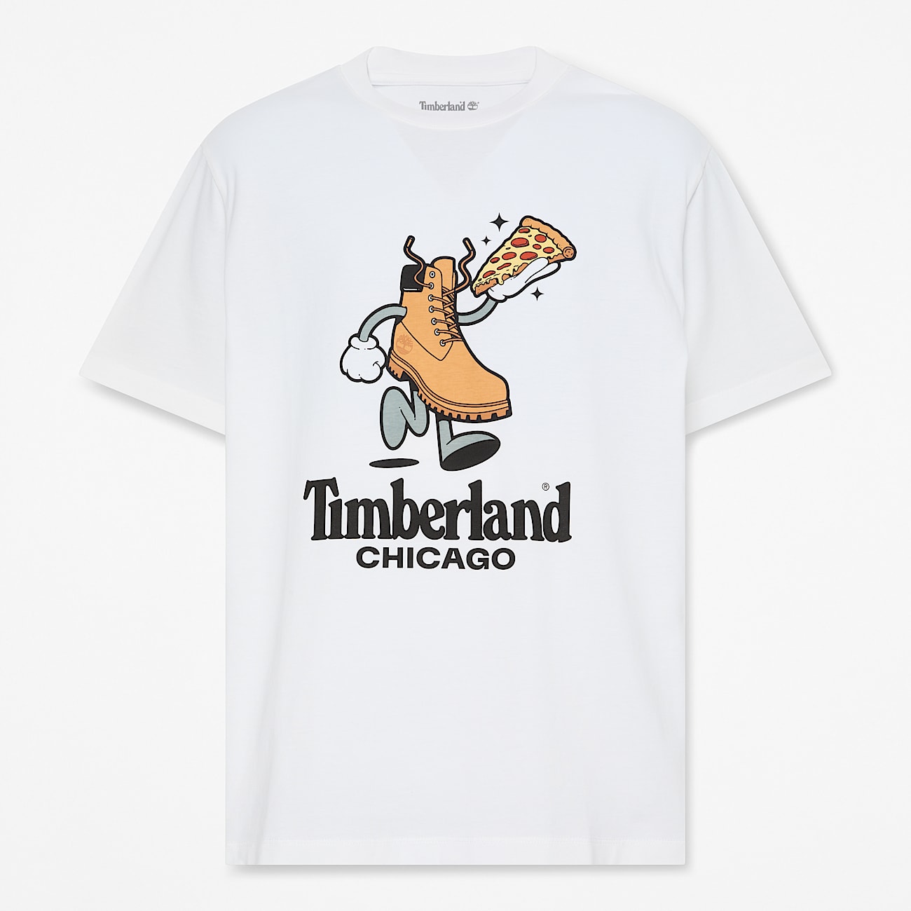 Mens Graphic City TShirt TBL Chicago White HERO