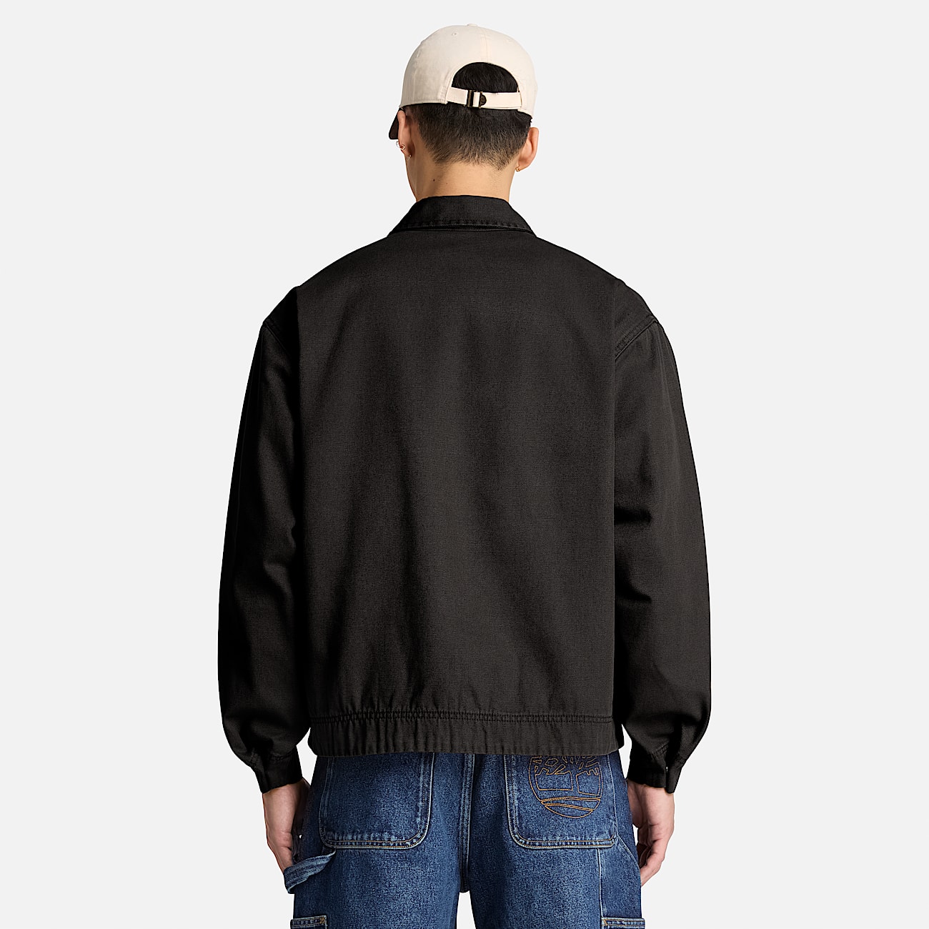 Mens Canvas Jacket TBL Black ALT8