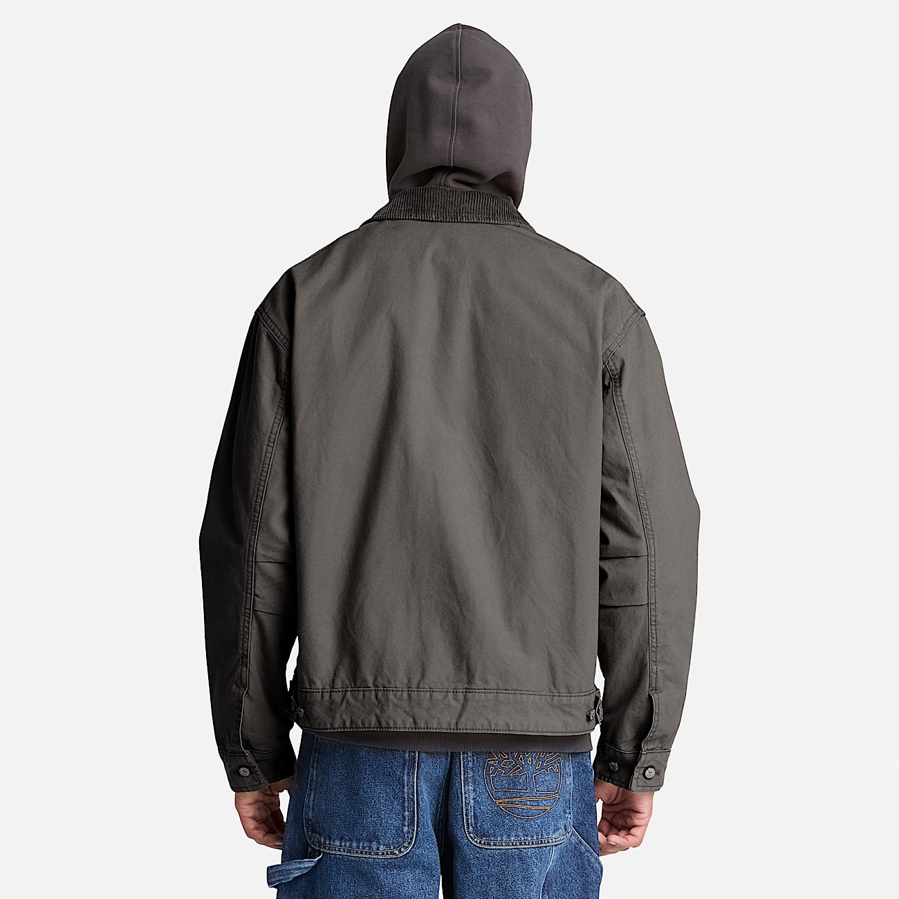 Mens Strafford Canvas Jacket TBL Vintage Black ALT8