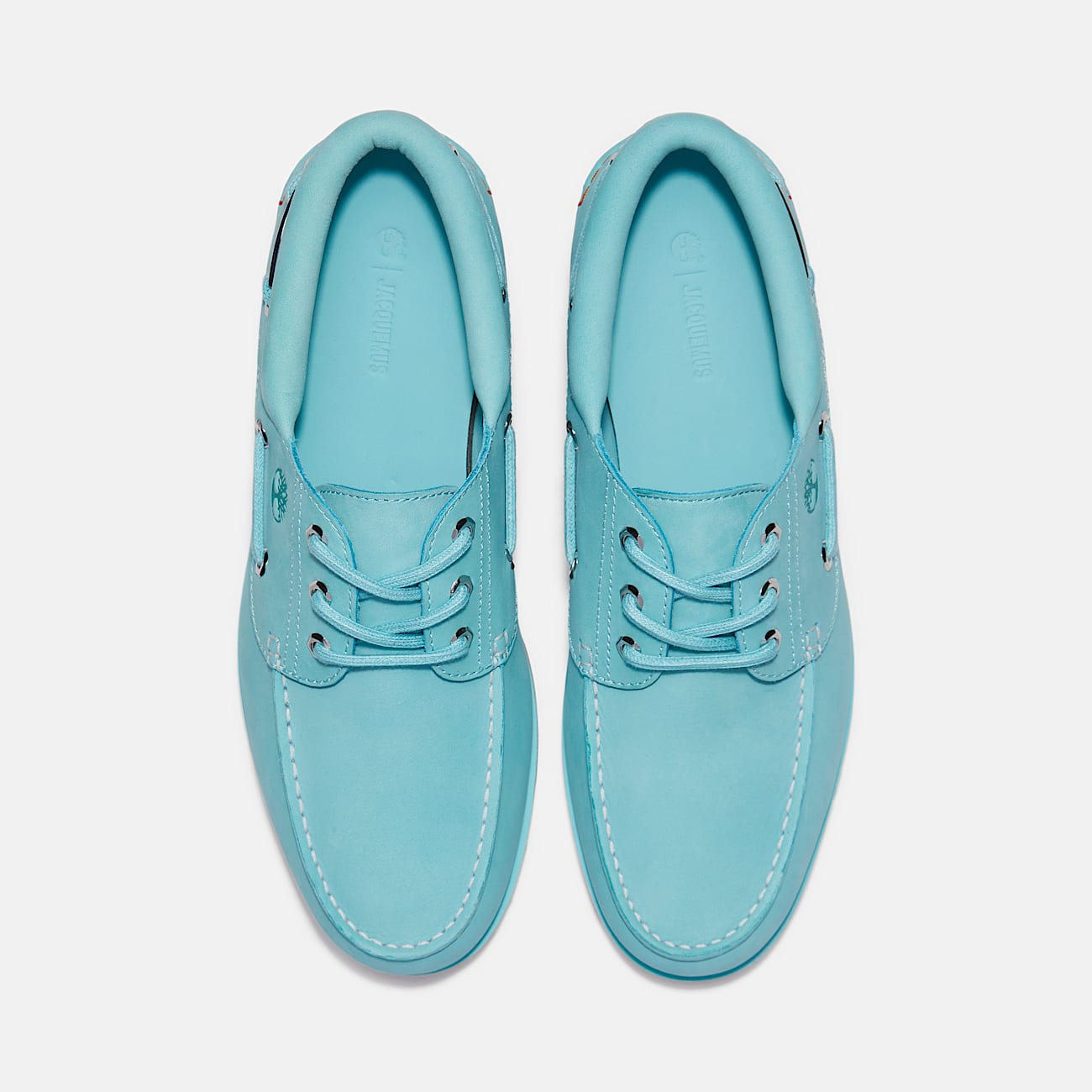 Timberland x Jacquemus Authentic Boat Shoe TBL Aqua Nubuck ALT2