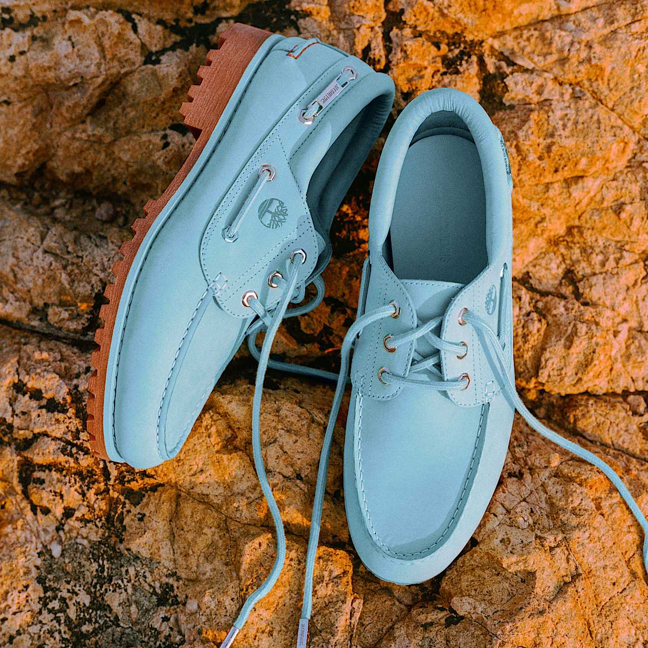 Timberland x Jacquemus Authentic Boat Shoe TBL Aqua Nubuck ALTA