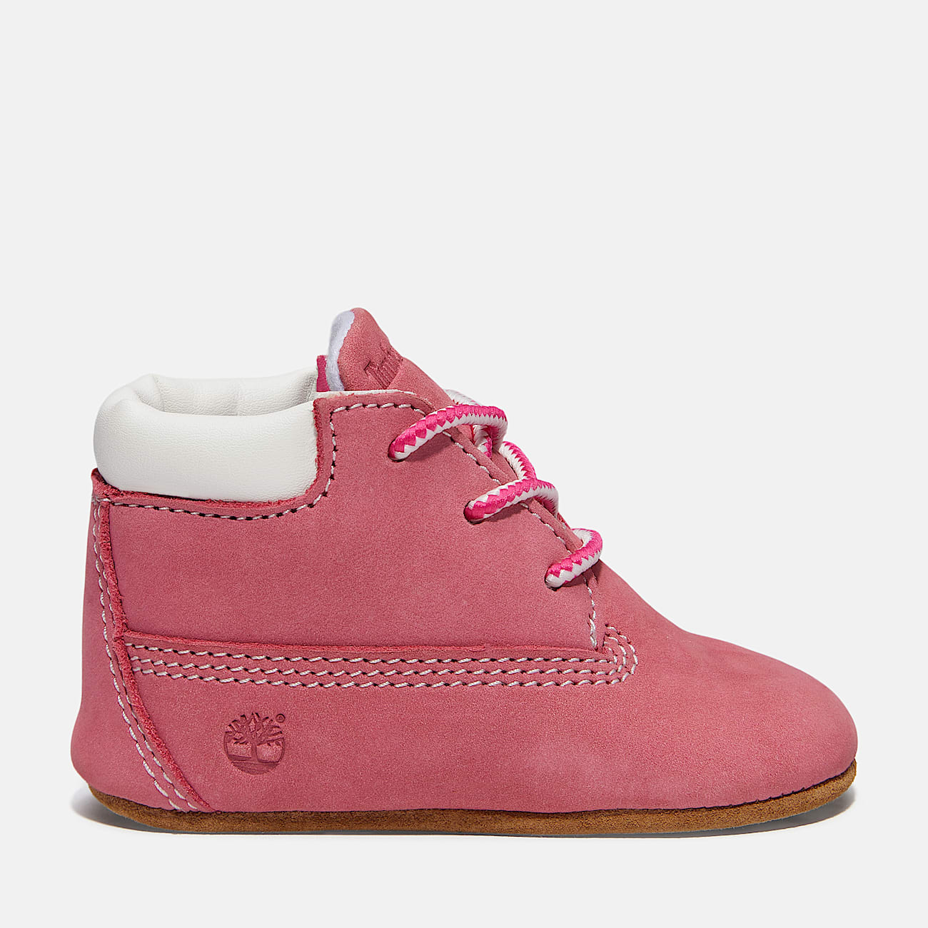 Bottine pour bbs TBL Nubuck rose moyen HERO