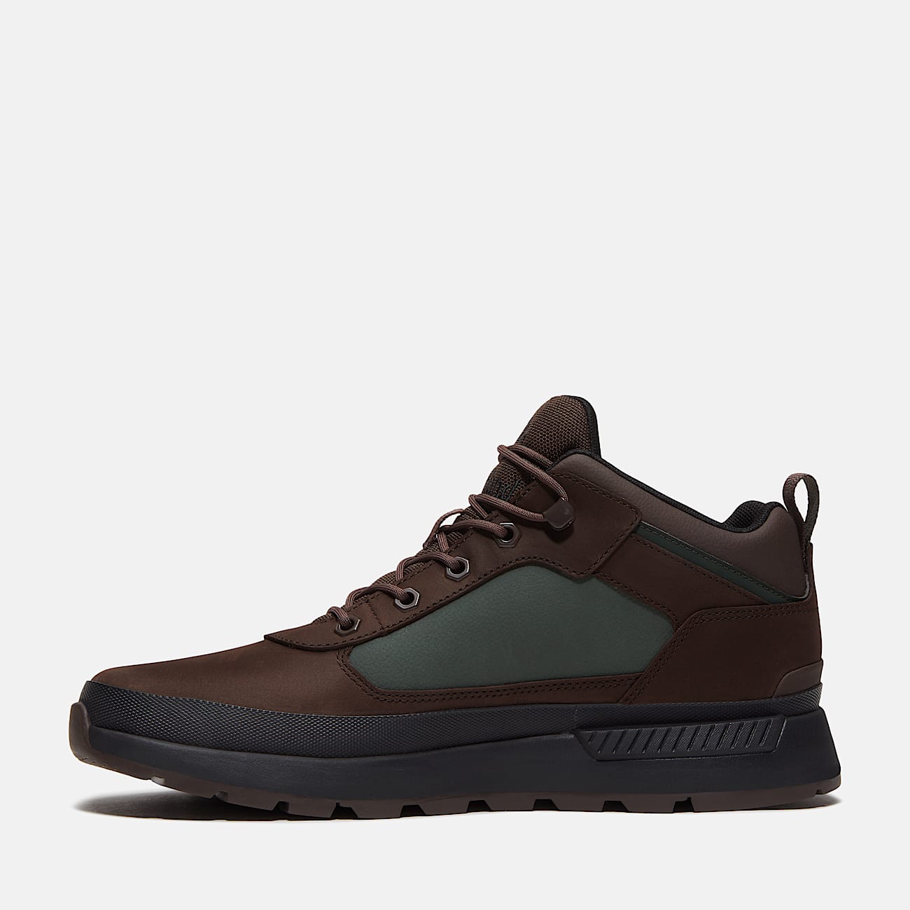 Chaussure sport Field Trekker pour hommes TBL Nubuck brun foncVert fonc ALT6