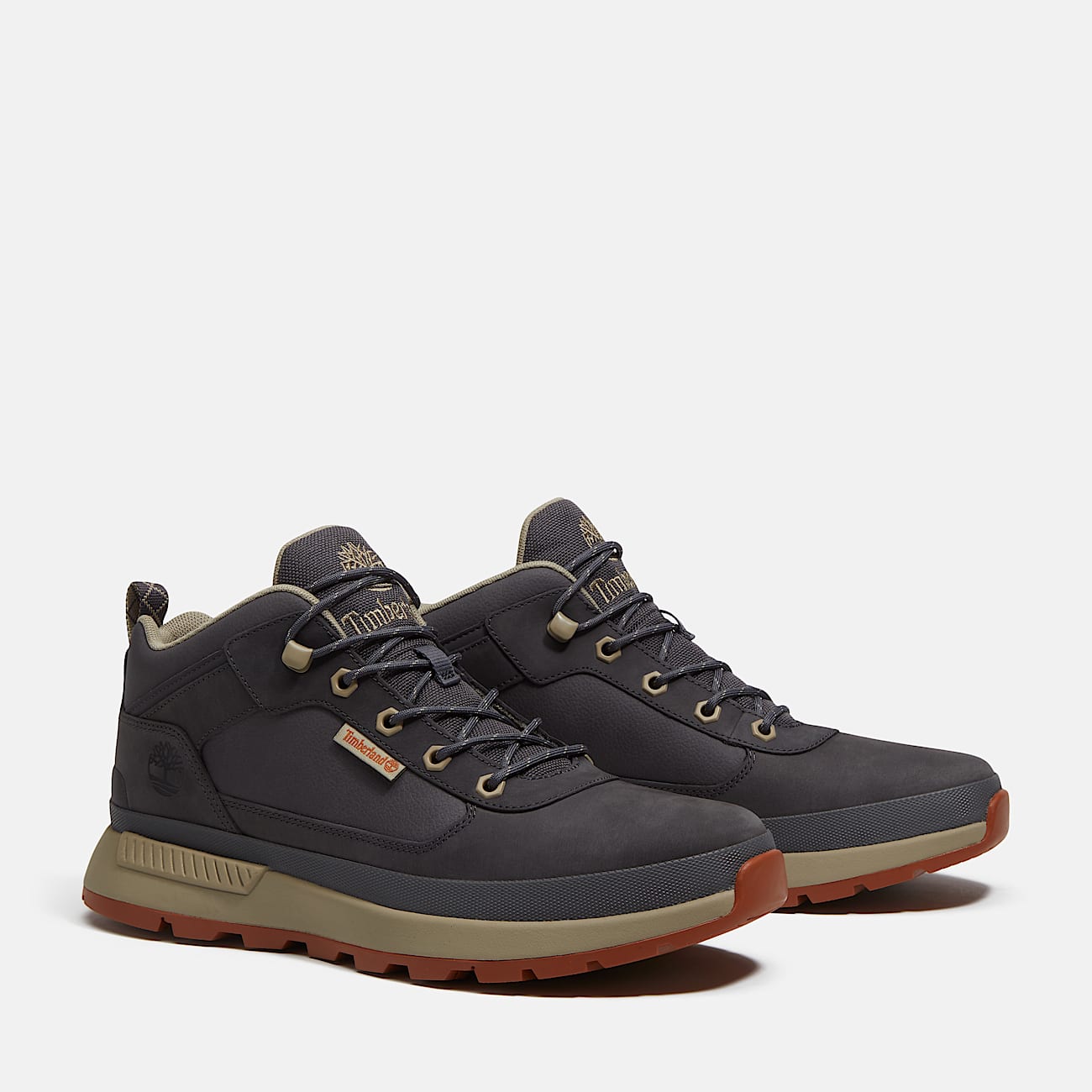 Chaussure sport Field Trekker pour hommes TBL Nubuck gris foncBrun mifonc ALT4