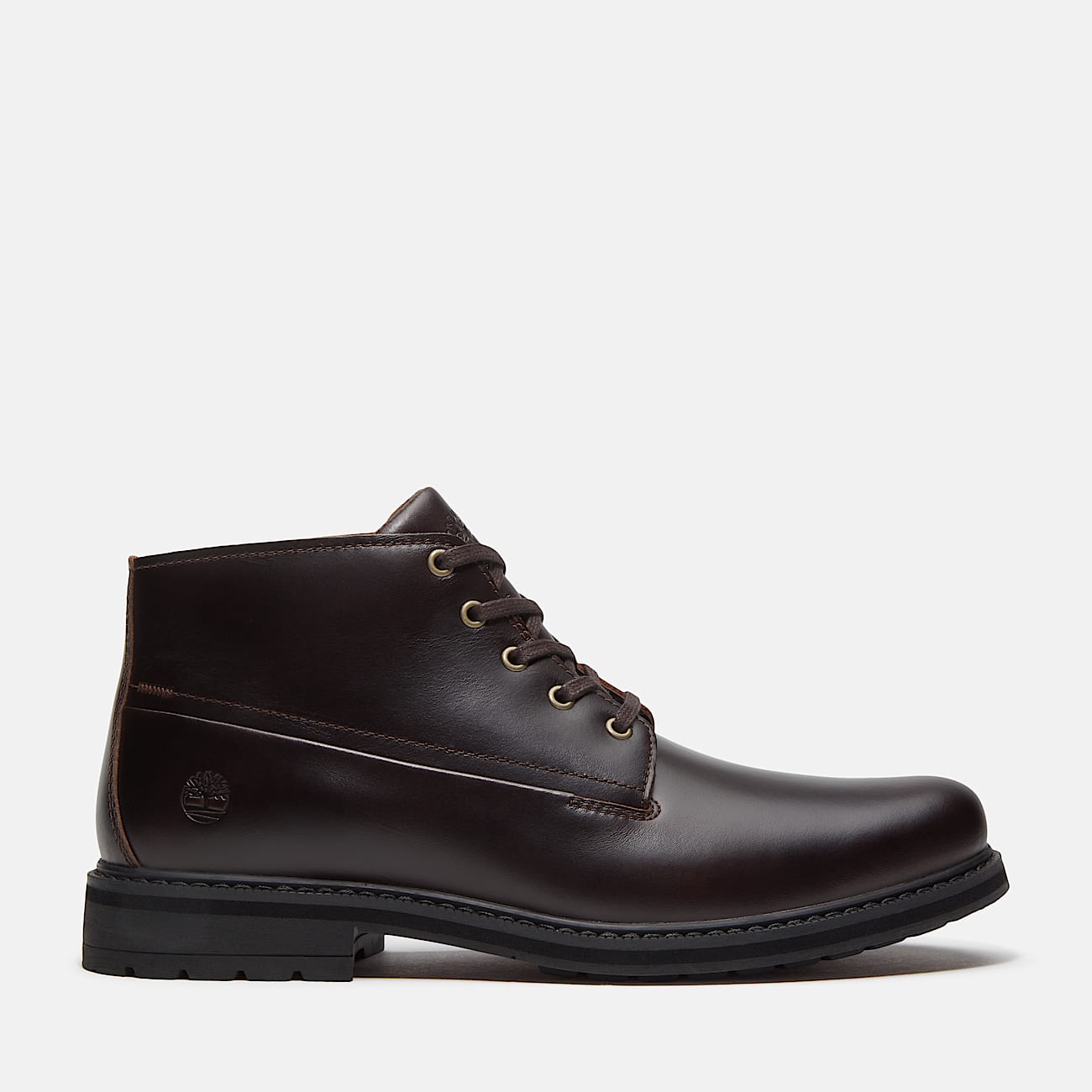 Mens Stormbucks Waterproof Chukka Boot TBL Dark Brown FullGrain HERO