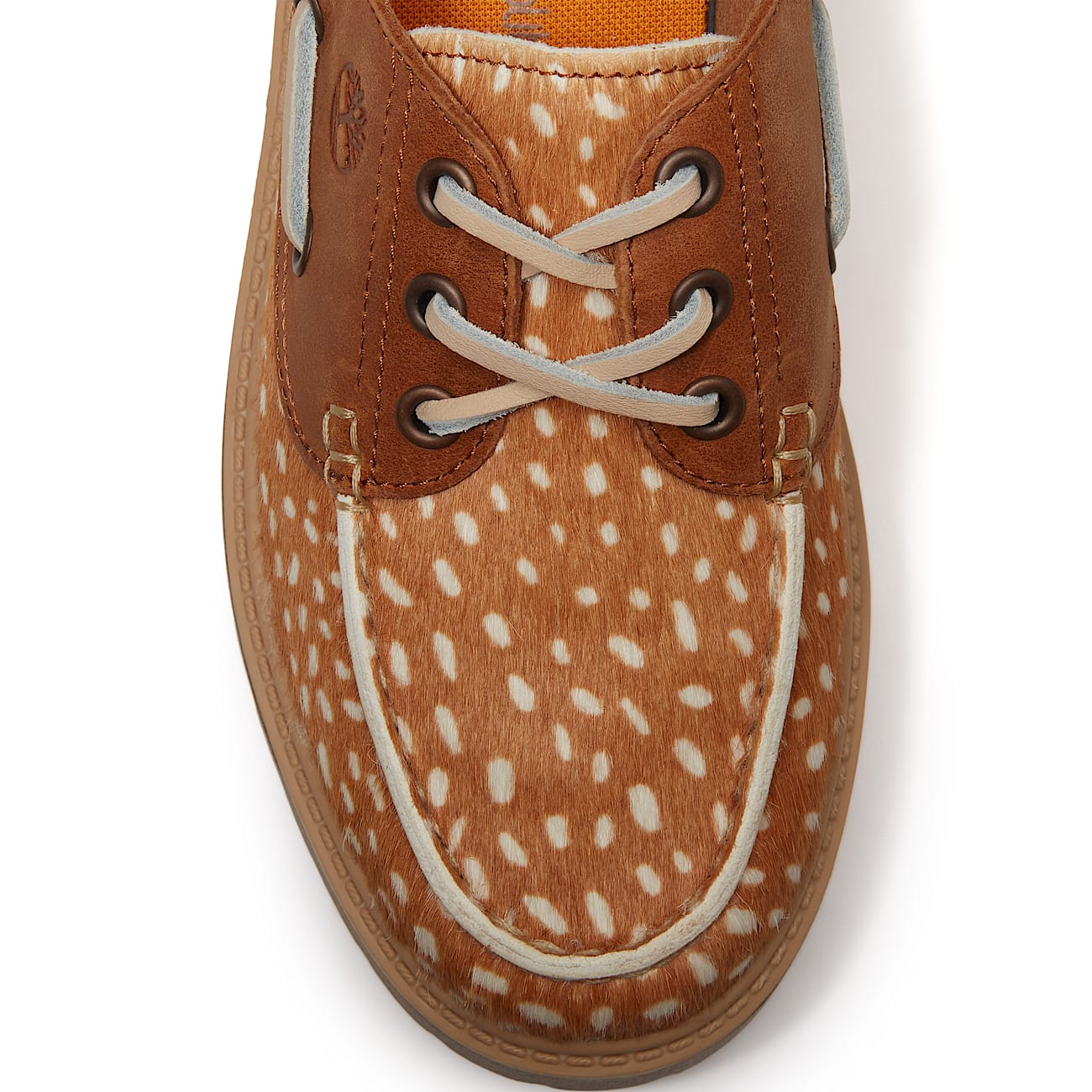 Womens Stone Street Platform Boat Shoe TBL Medium Brown FullGrainNatural ALT7