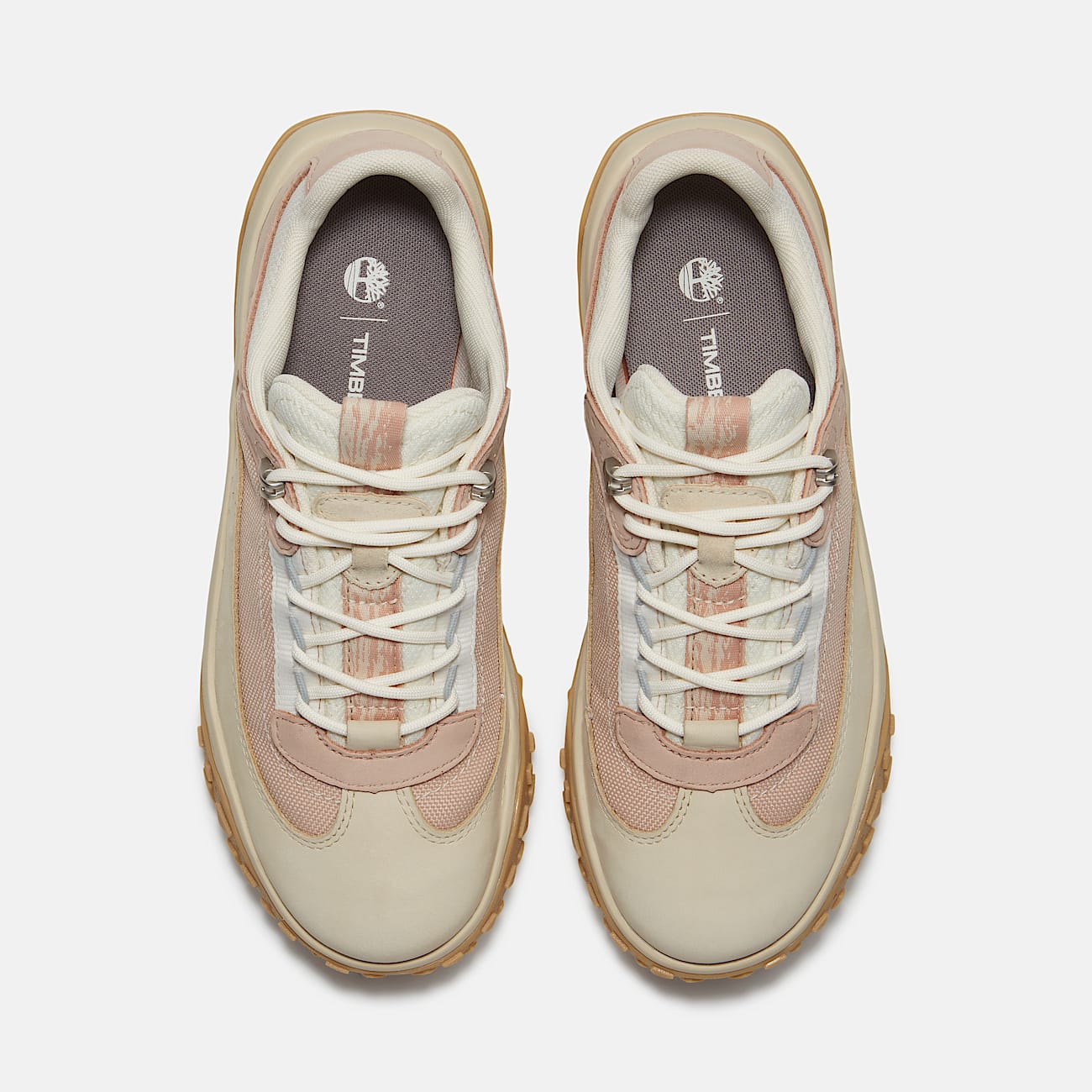 Womens TimberCush Motion 7 Waterproof Sneaker TBL Light Beige Nubuck ALT2