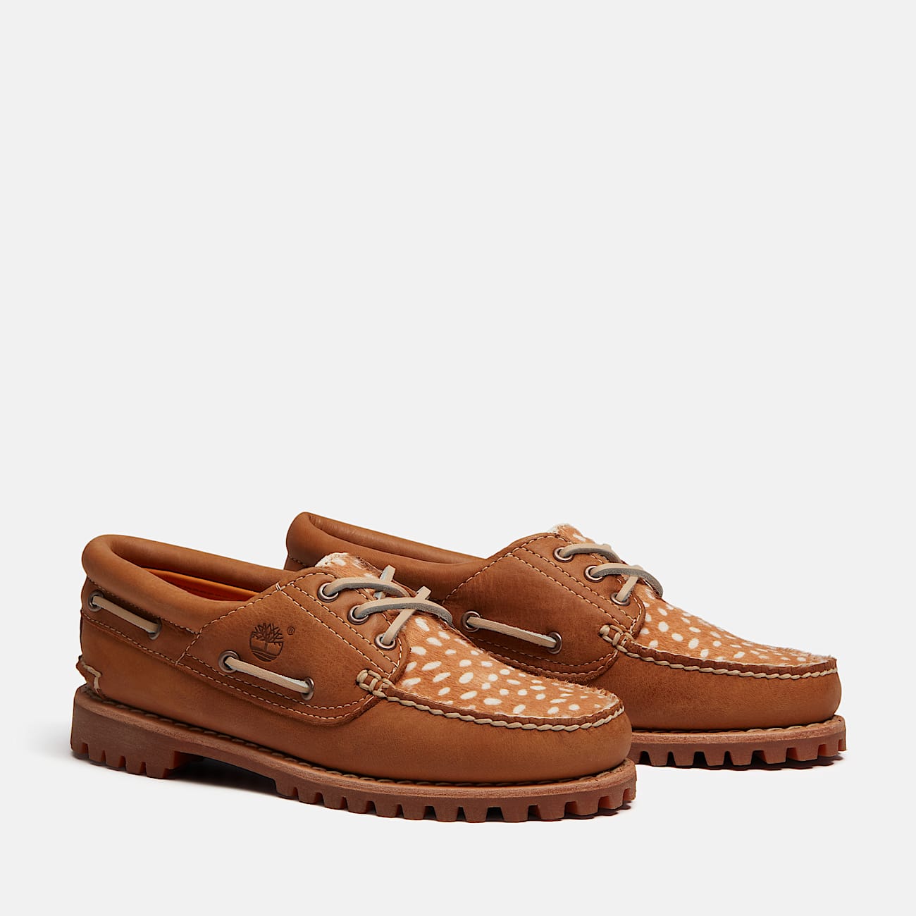 Womens Timberland Authentic 3Eye Boat Shoe TBL Medium Brown FullGrainNatural ALT4