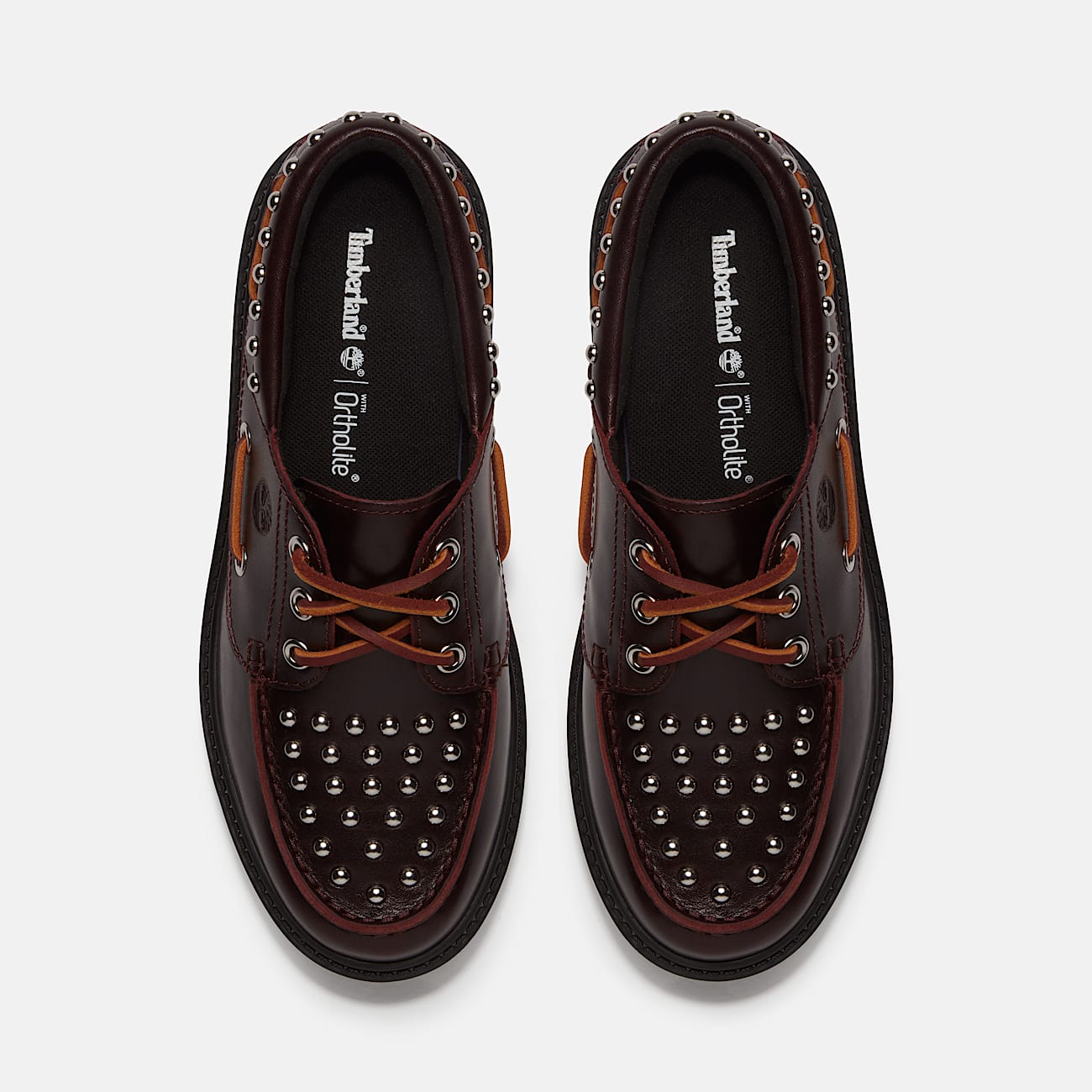 Womens Stone Street Platform Boat Shoe TBL Burgundy FullGrain ALT2