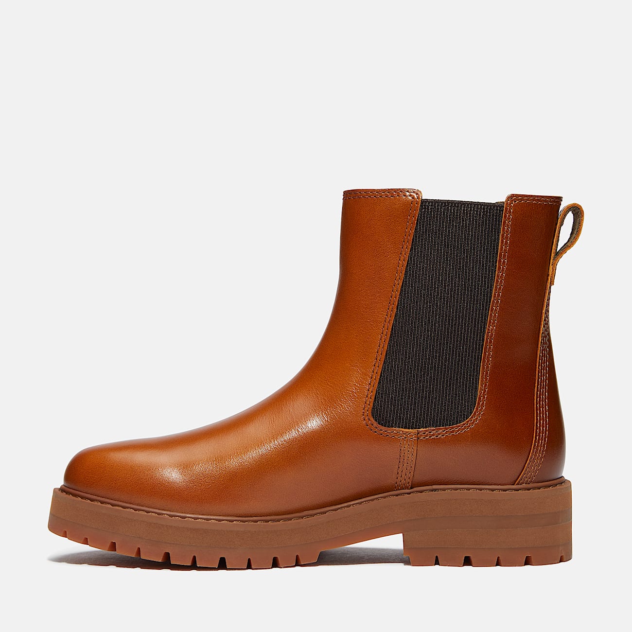 Botas Chelsea Britton Drive para Mujer TBL Piel de grano entero marrn medio ALT6