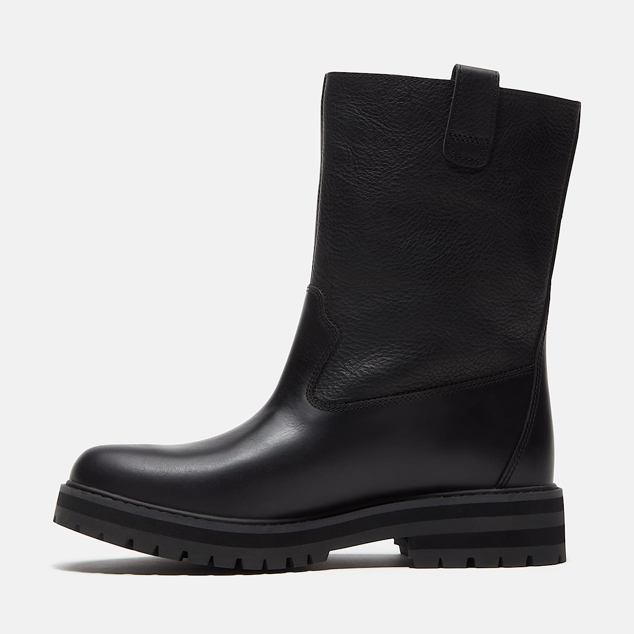 Botas Britton Drive PullOn para Mujer TBL Piel de grano entero negro ALT6