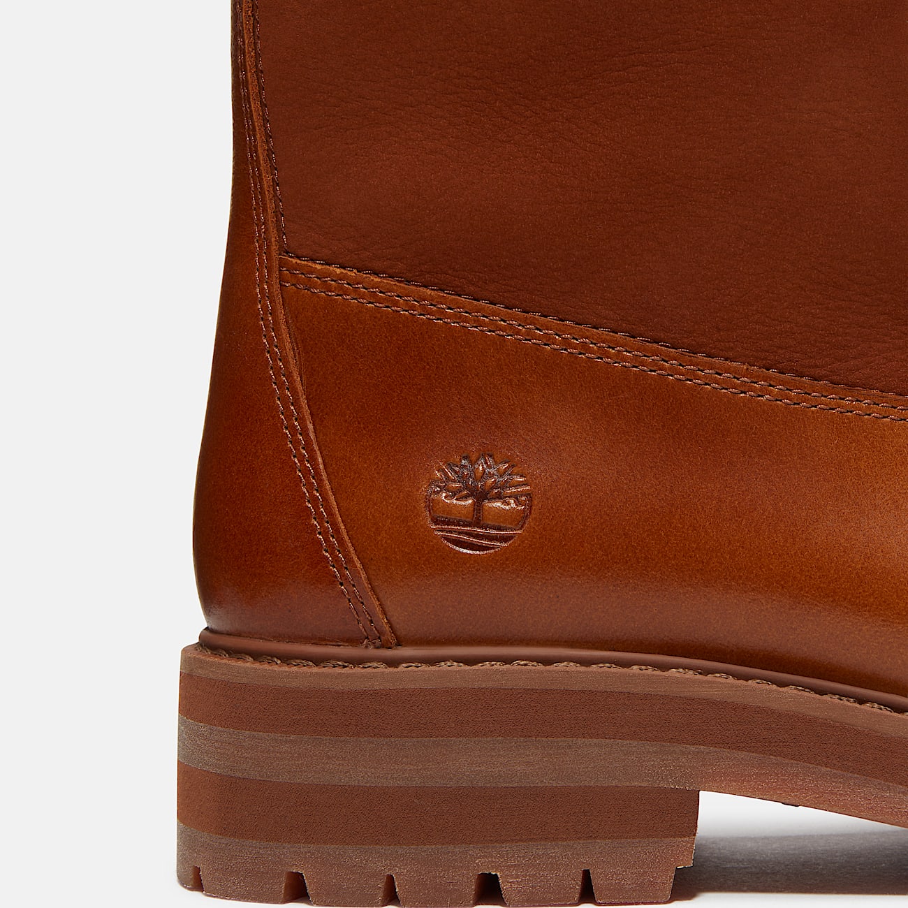 Botas Britton Drive PullOn para Mujer TBL Piel de grano entero marrn medio ALT7