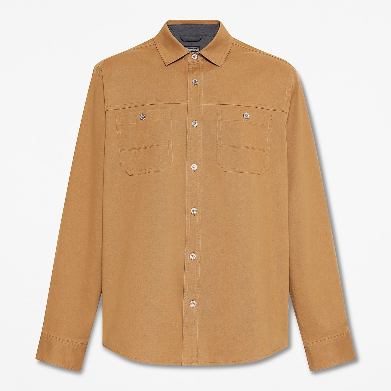 Mens Timberland PRO Stretch Twill Work Shirt TBL Dark Wheat HERO