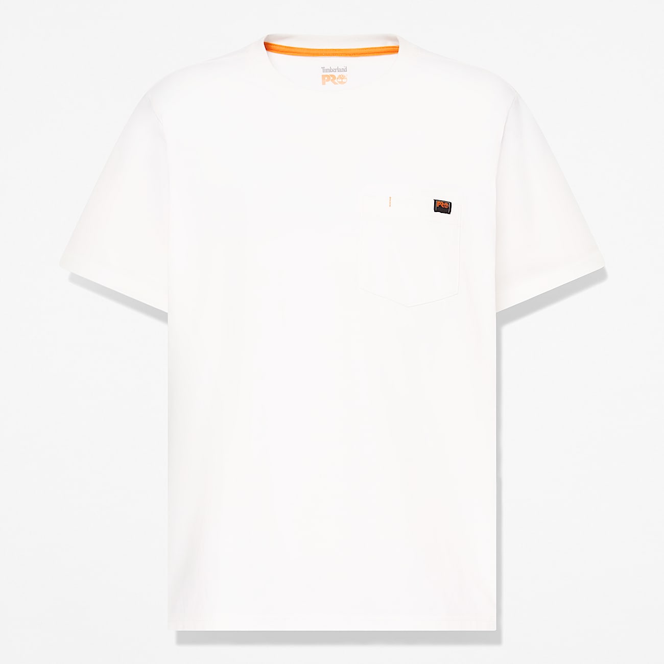 Mens Timberland PRO ShortSleeve Pocket TShirt TBL White HERO